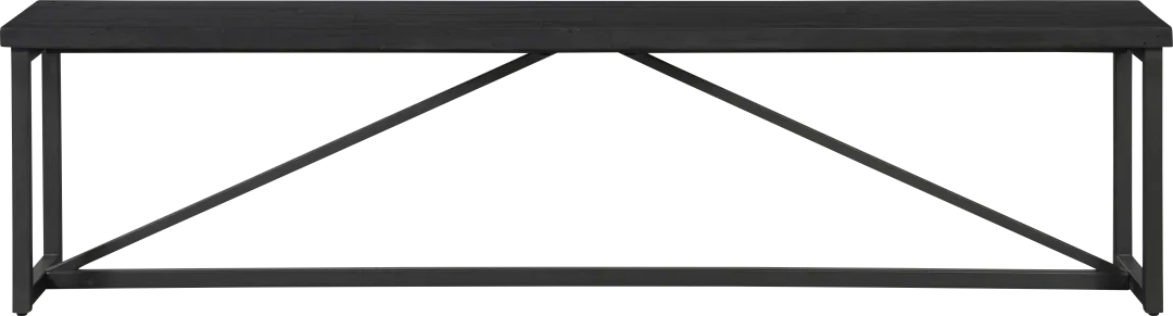 Helmwood Black Bench