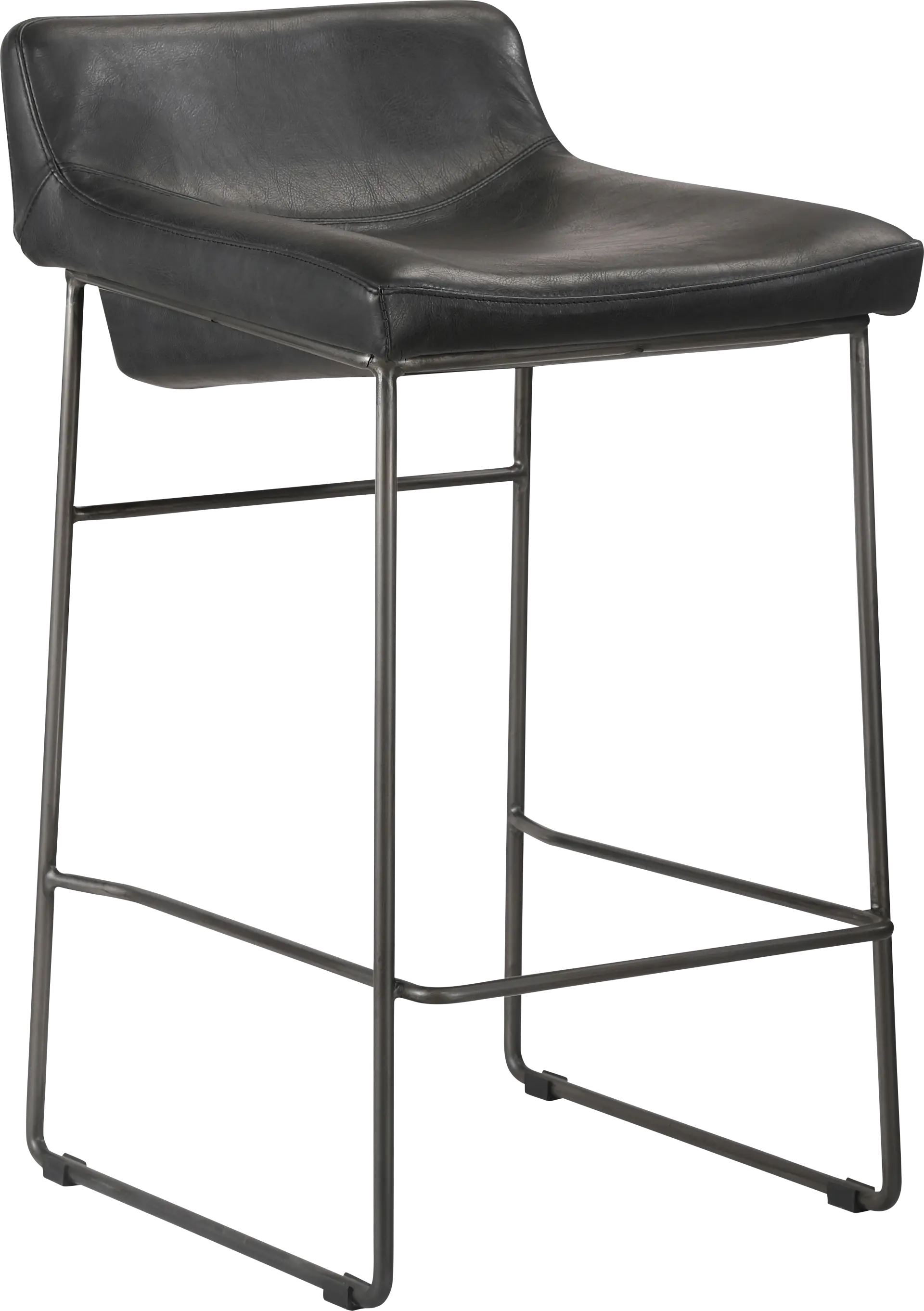 Alderney Black Counter Height Stool