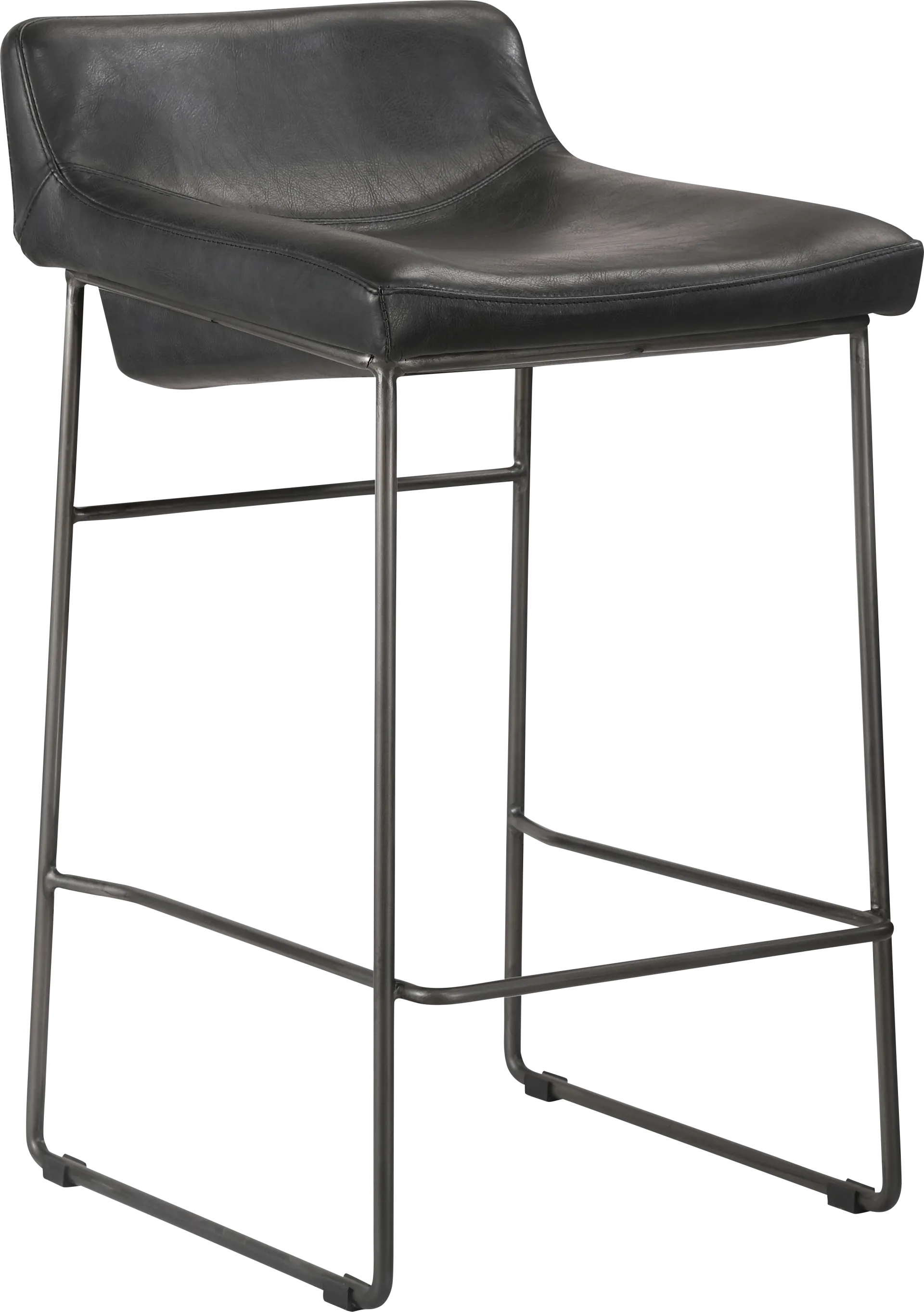 Alderney Black Counter Height Stool - Image 1