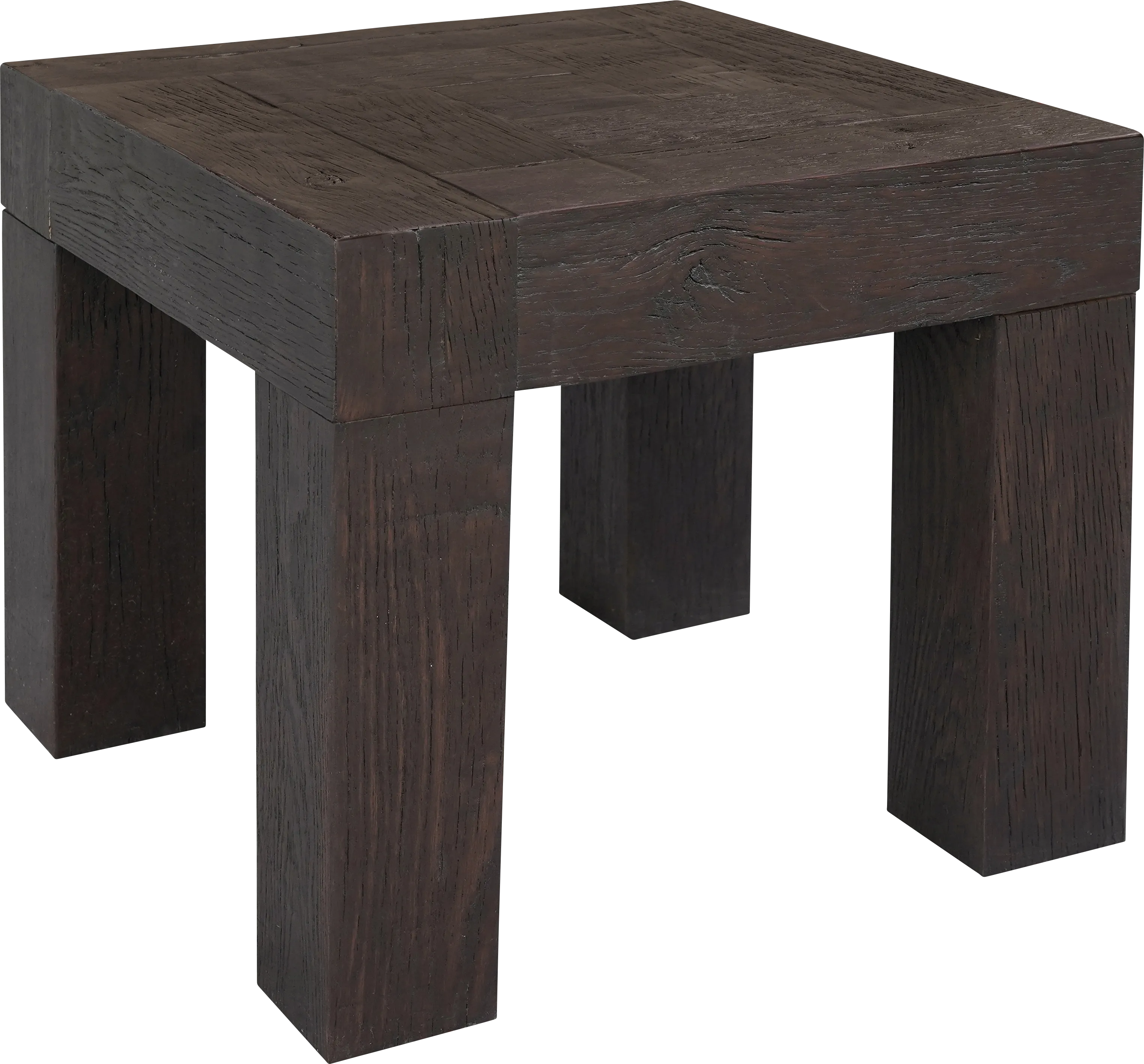 Kolz Brown End Table - Thumbnail - Image 1