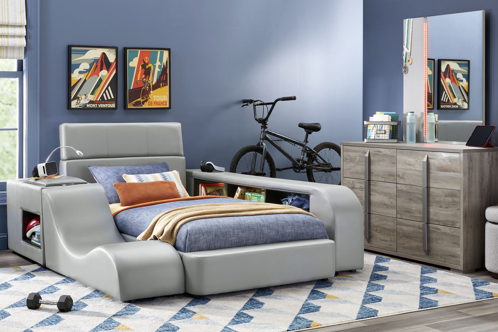 Kids ReGen™ Recharged Gray Nightstand - Image 2