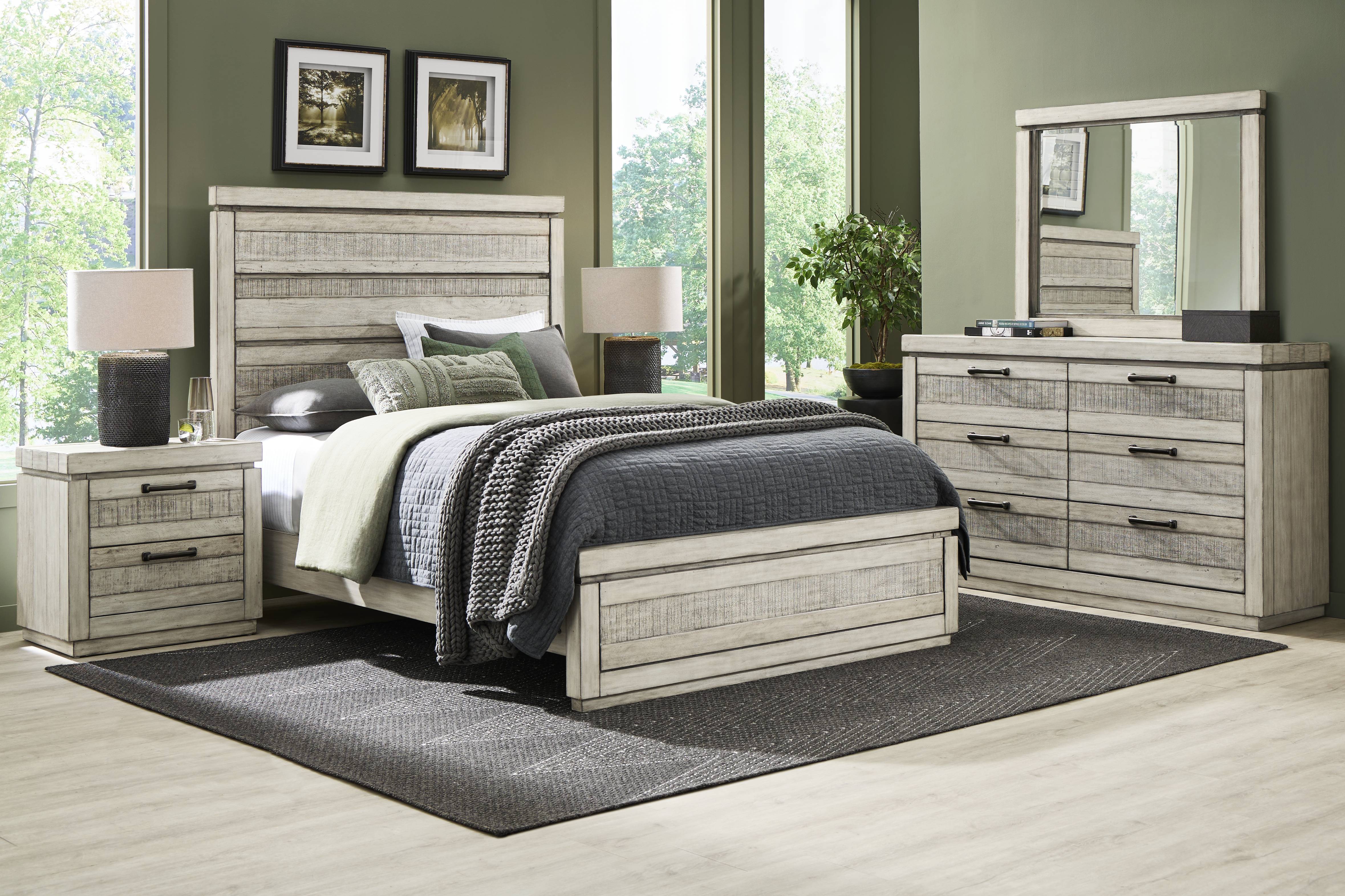 Westover Hills Gray 5 Pc Queen Panel Bedroom - Thumbnail - Image 1