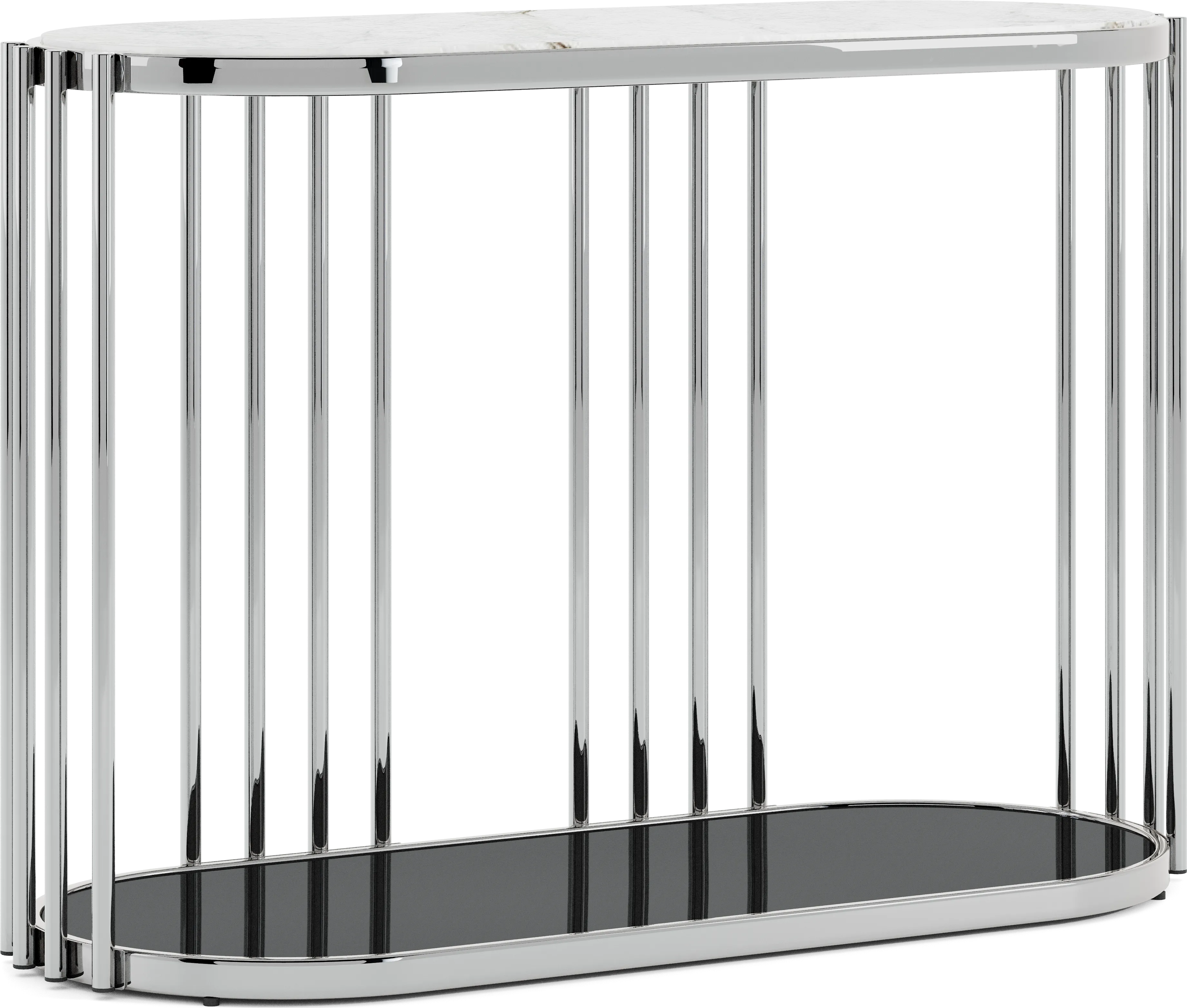 Bardiglio Silver Sofa Table - Thumbnail - Image 1