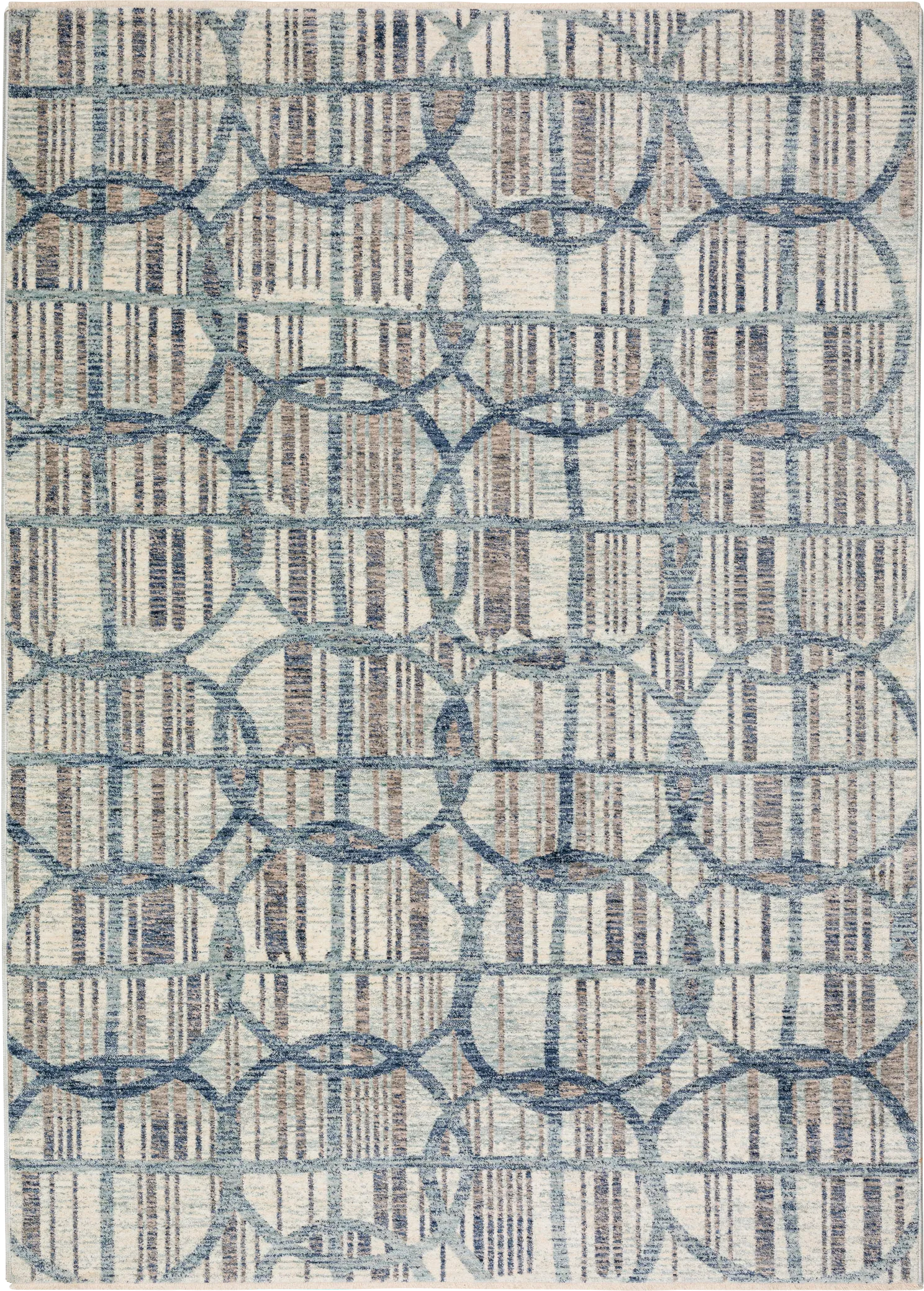 Ruoli Blue 7'10 x 10' Rug - Image 1
