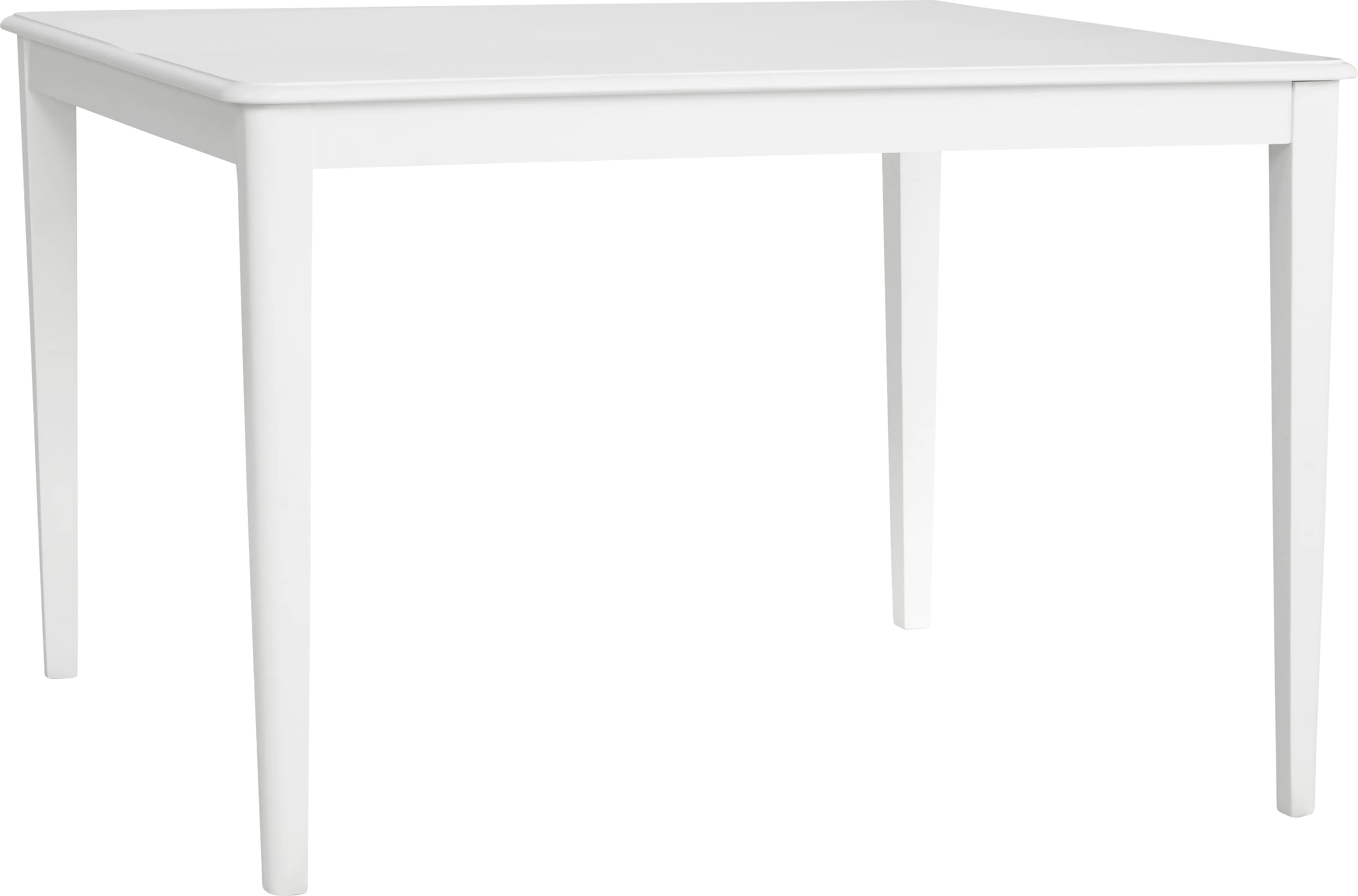 Chesterman White 5 Pc Counter Height Dining Room with Swivel Stools - Thumbnail - Image 2