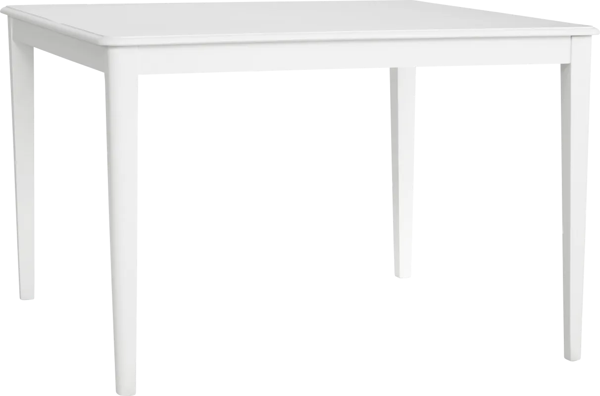 Chesterman White Counter Height Dining Table