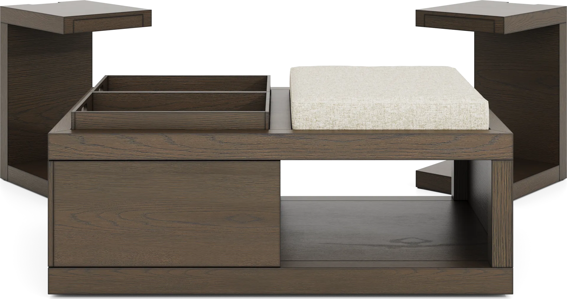 Delano Brown 3 Pc Table Set - Image 1