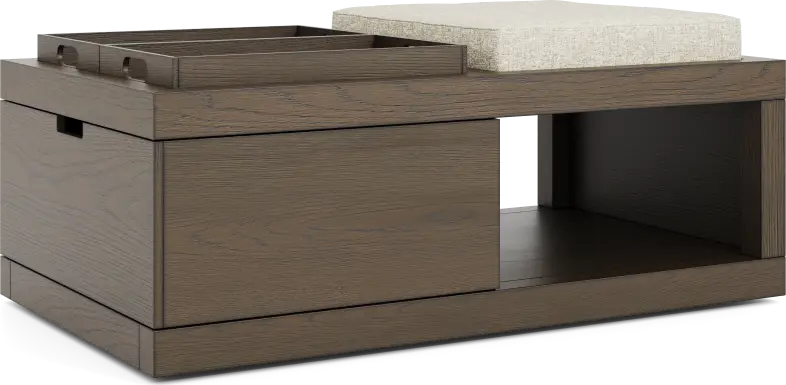 Delano Brown Cocktail Table