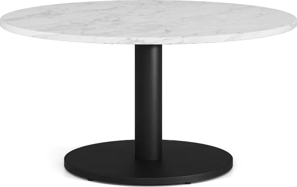Charmaine Black Round Cocktail Table