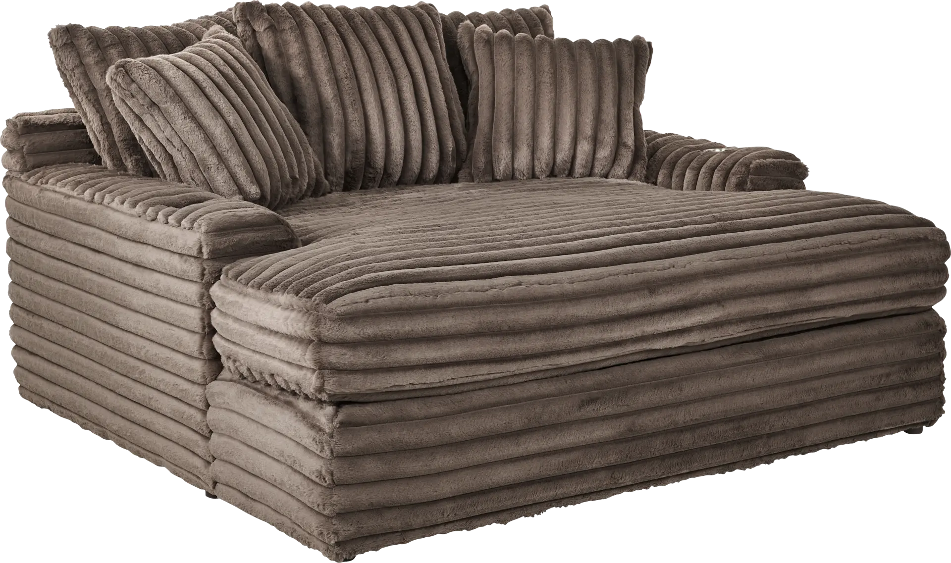 Stratford Brown Chaise