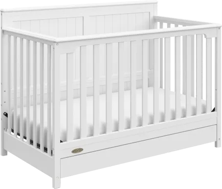 Maralah I White Convertible Crib