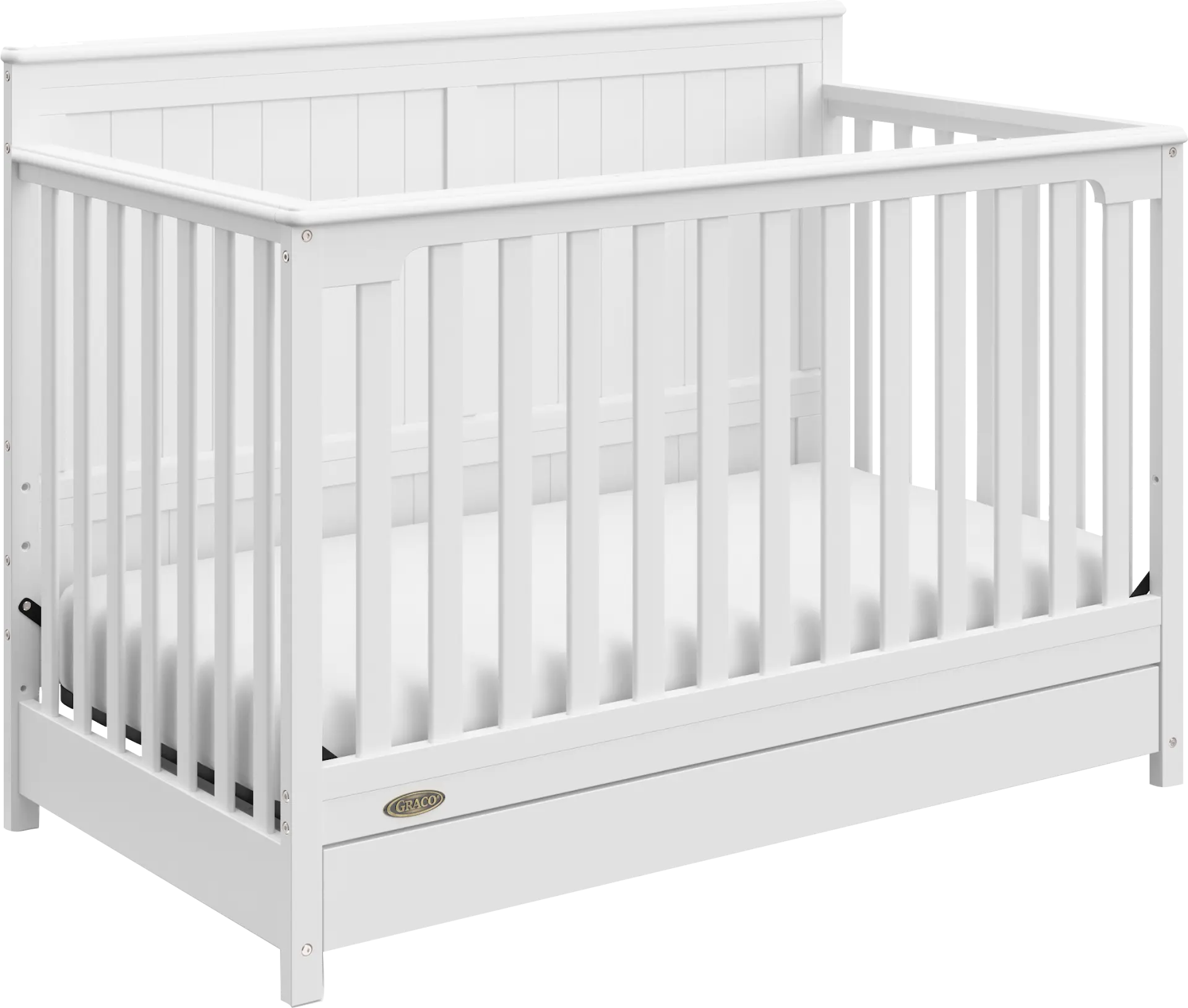Maralah I White Convertible Crib