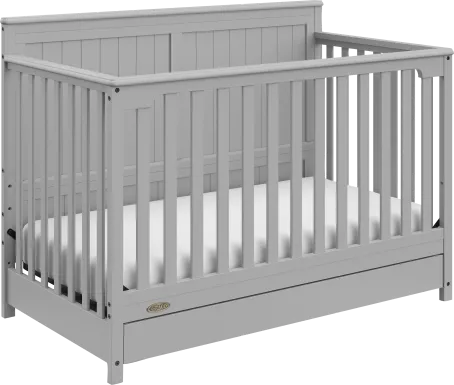 Maralah I Gray Convertible Crib