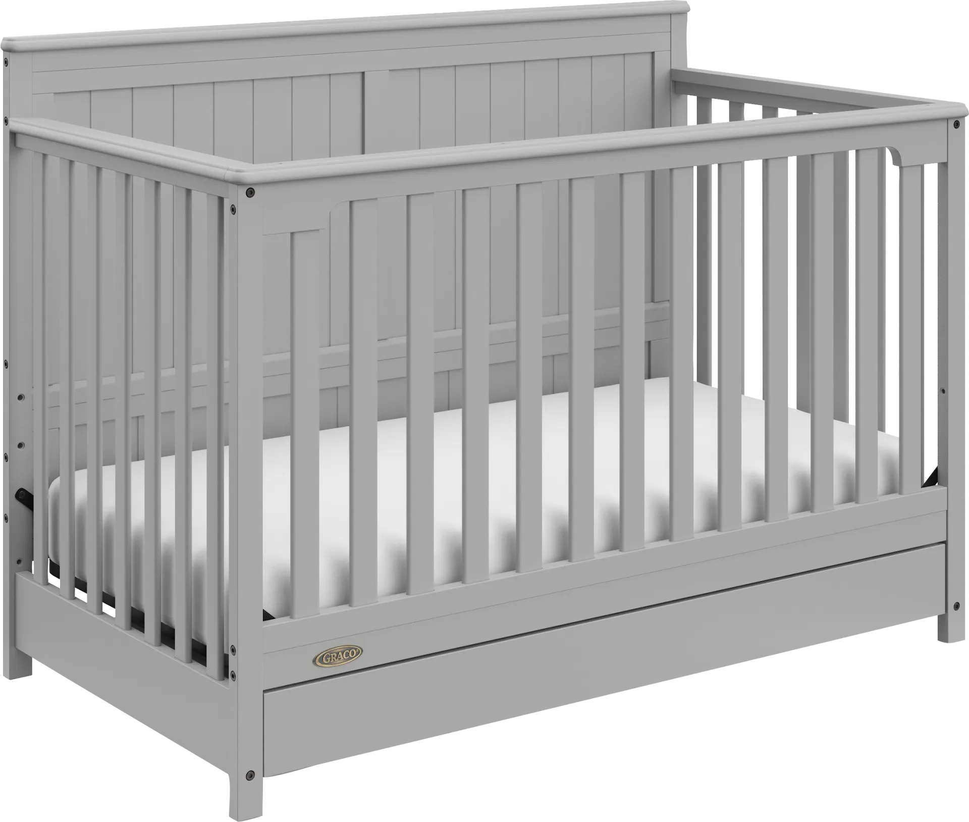 Maralah I Gray Convertible Crib - Image 1