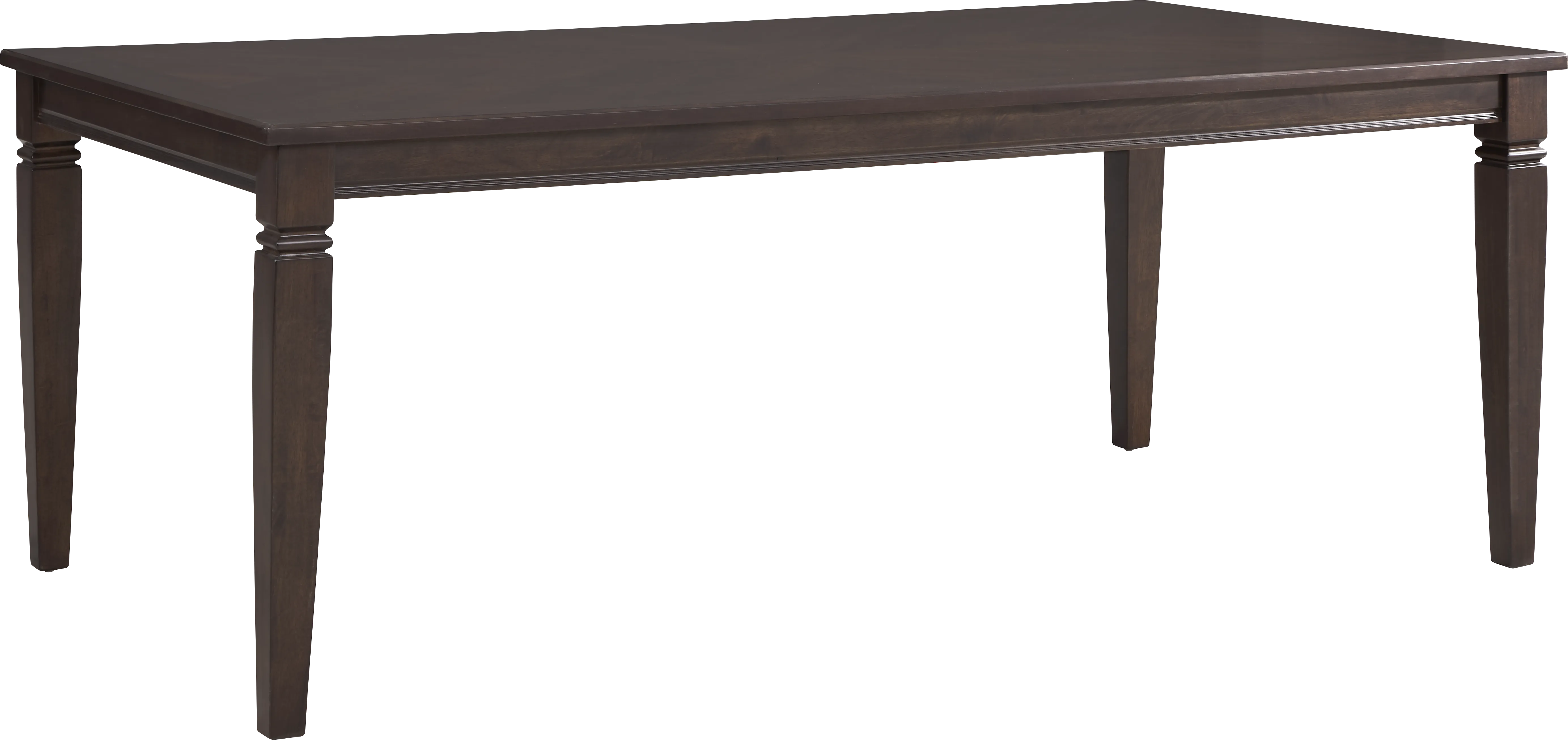 Winslow Brown Cherry Finish Rectangle Dining Table - Thumbnail - Image 1