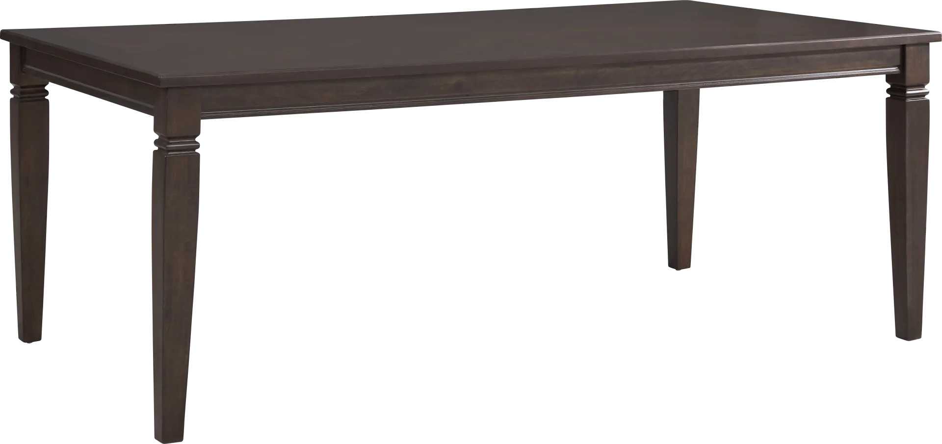 Winslow Brown Cherry Finish Rectangle Dining Table - Image 1