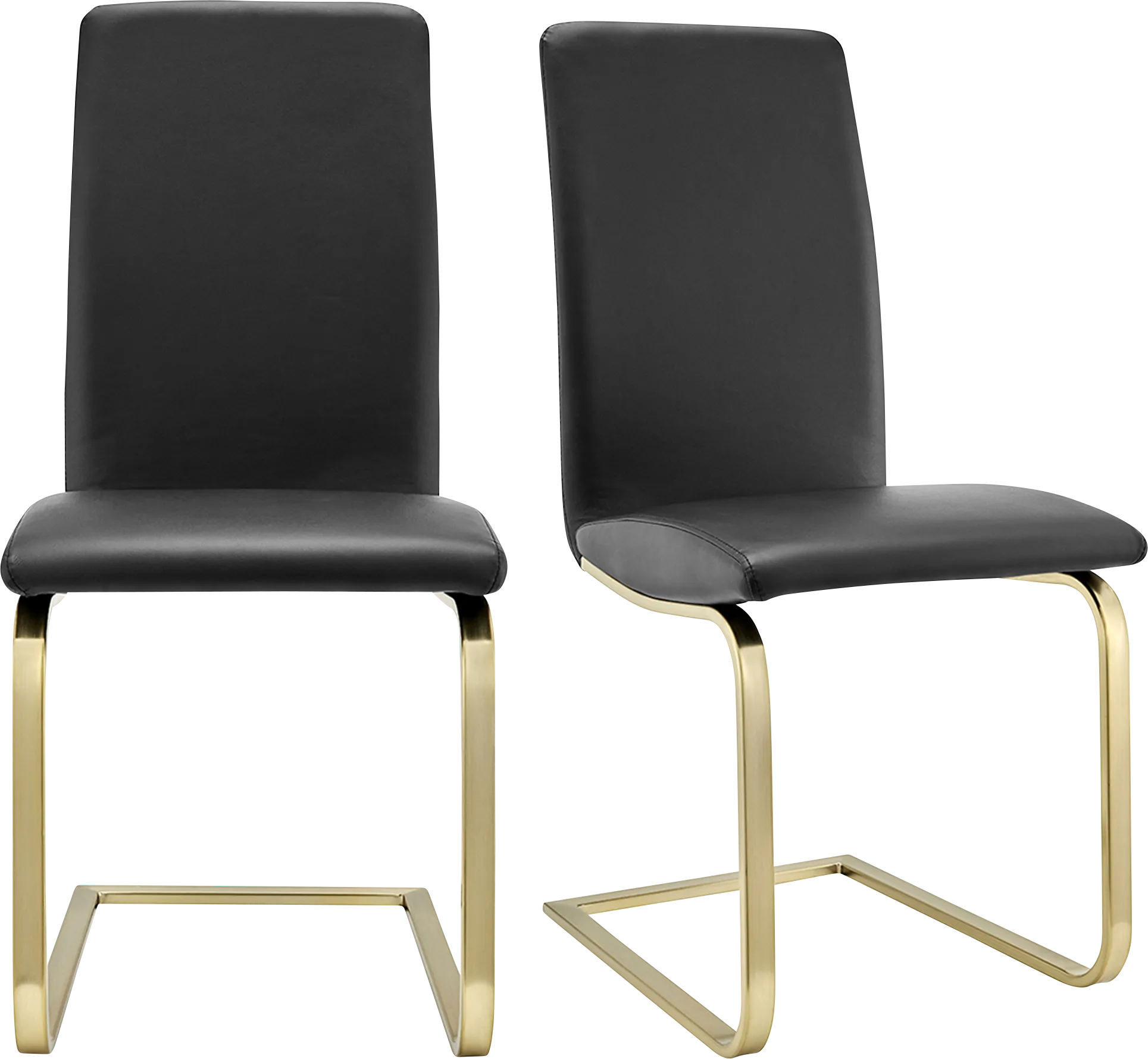 Rosecommon II Black Dining Chair, Set of 2 - Thumbnail - Image 1