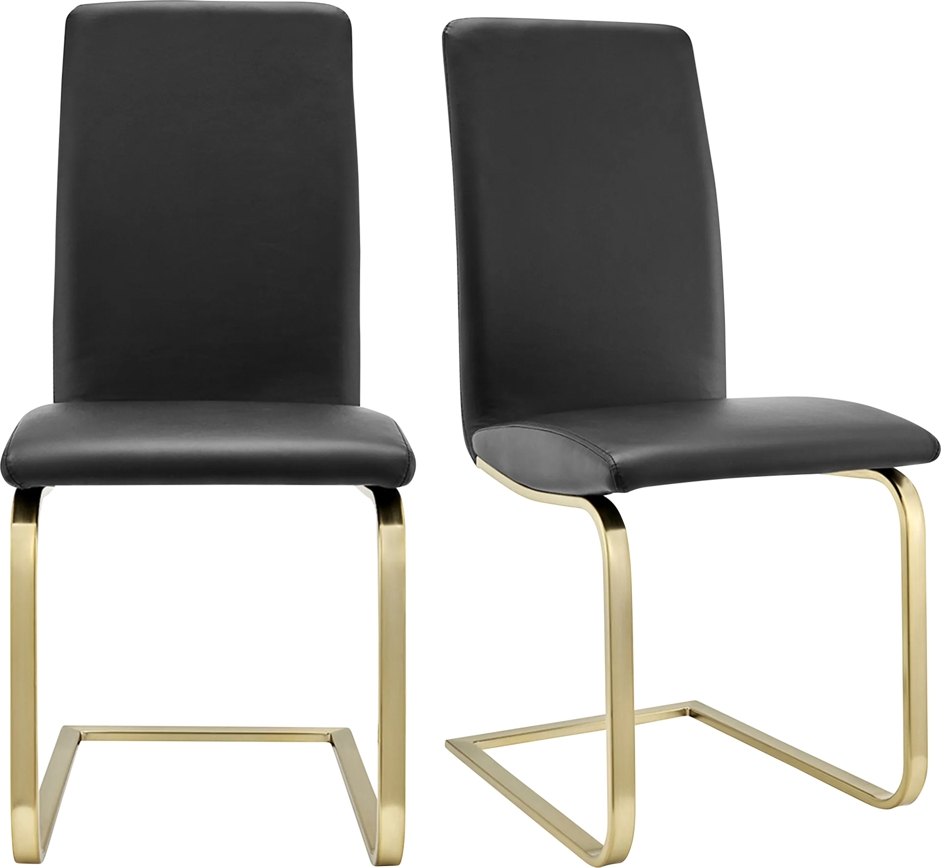 Rosecommon II Black Dining Chair, Set of 2 - Image 1