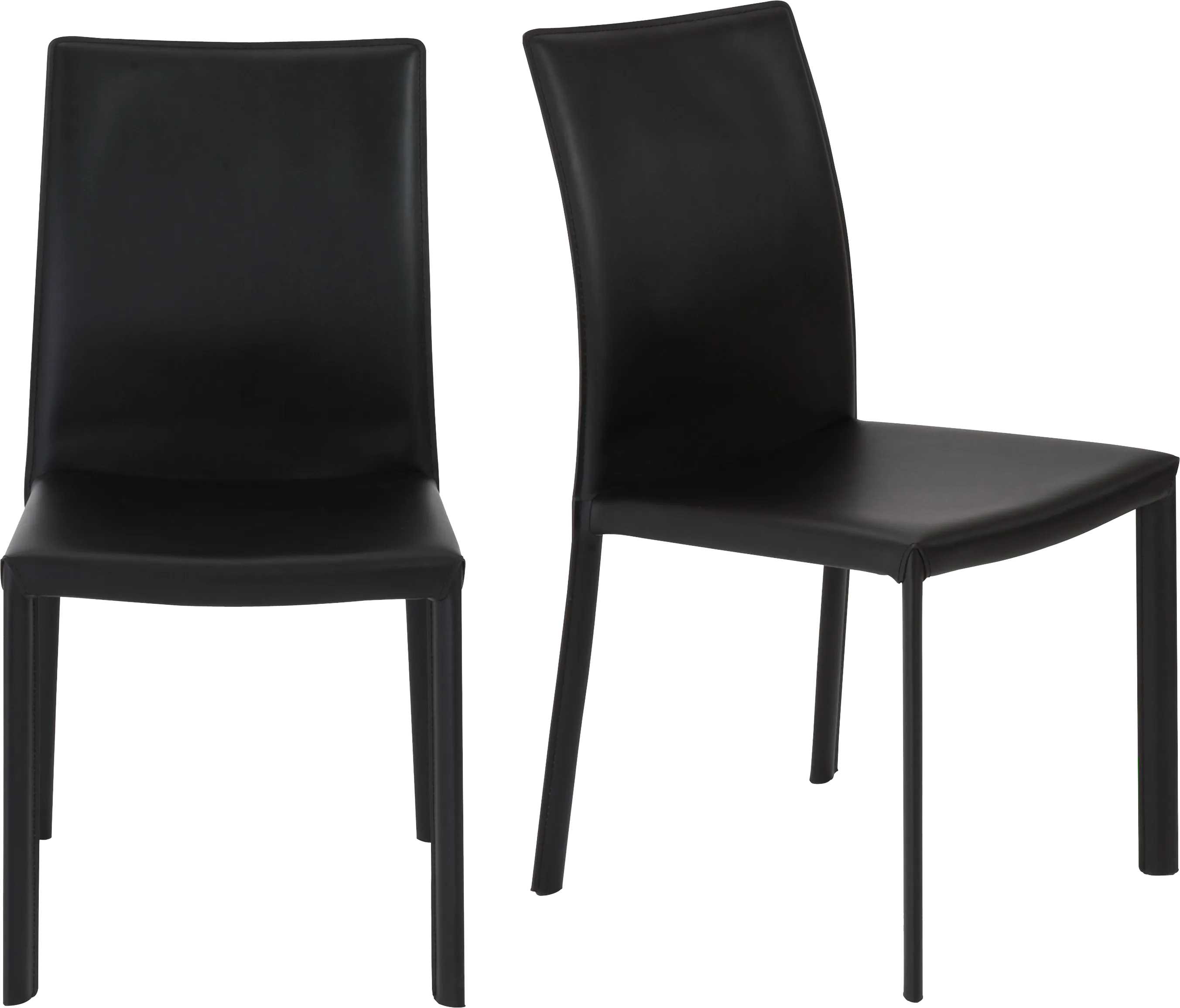 Mahlum Black Dining Chair, Set of 2
