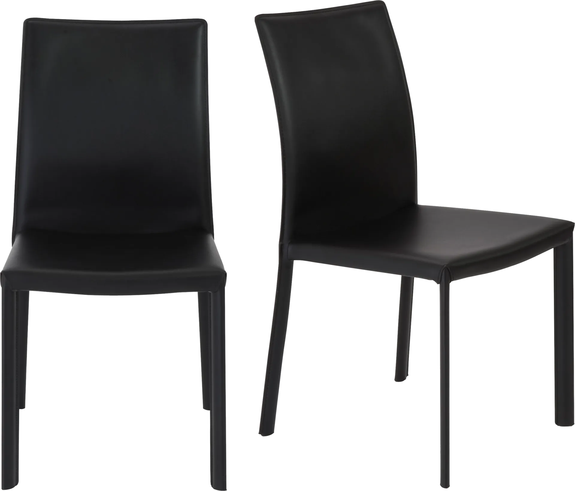 Mahlum Black Dining Chair, Set of 2 - Image 1