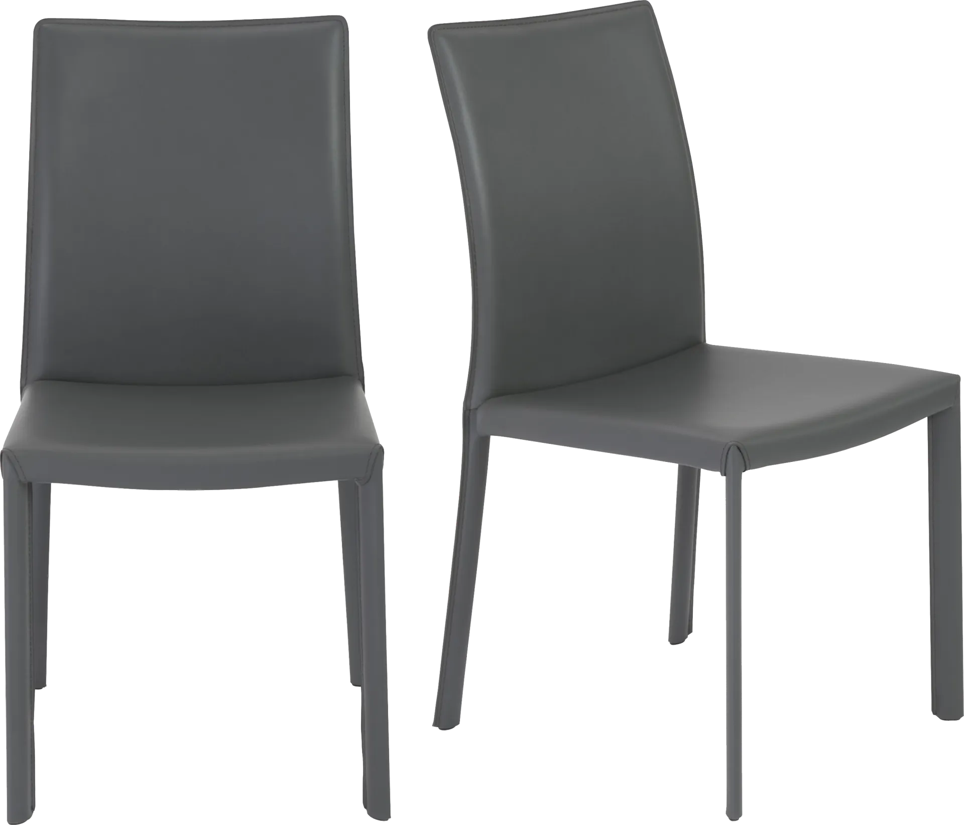 Mahlum Gray Dining Chair, Set of 2 - Image 1