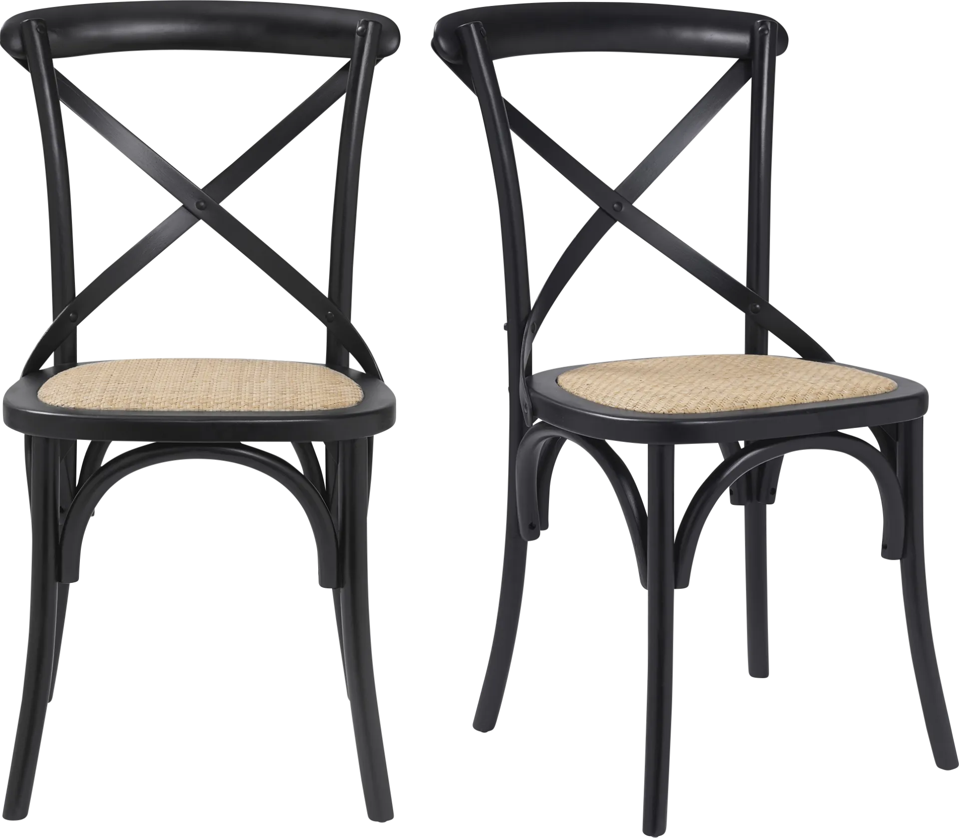 Starfrost Black Dining Chair, Set of 2 - Image 1
