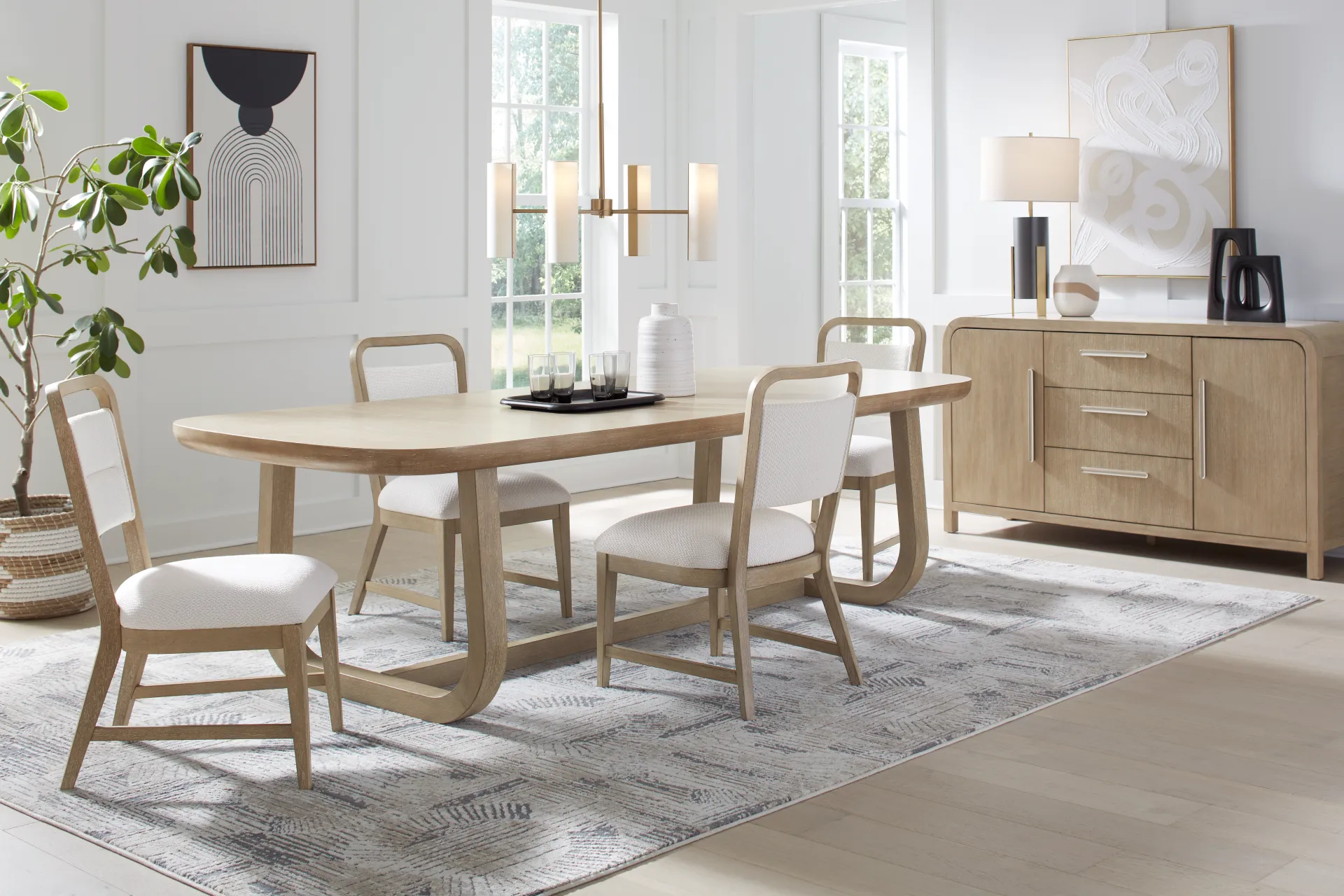 Canyon Sandstone Dining Table - Image 1