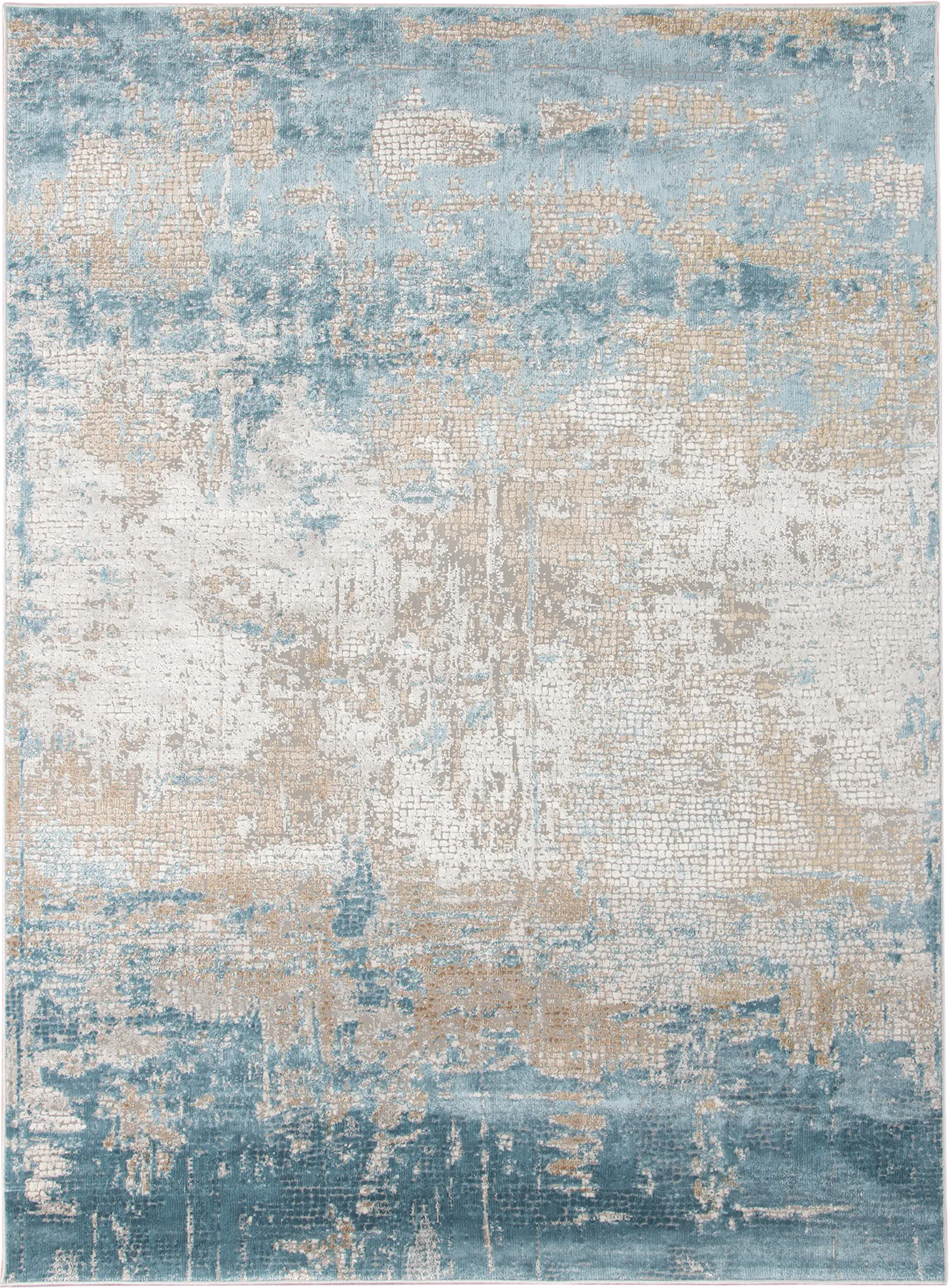 Chatoise Blue 5'3 x 7'6 Rug - Thumbnail - Image 1