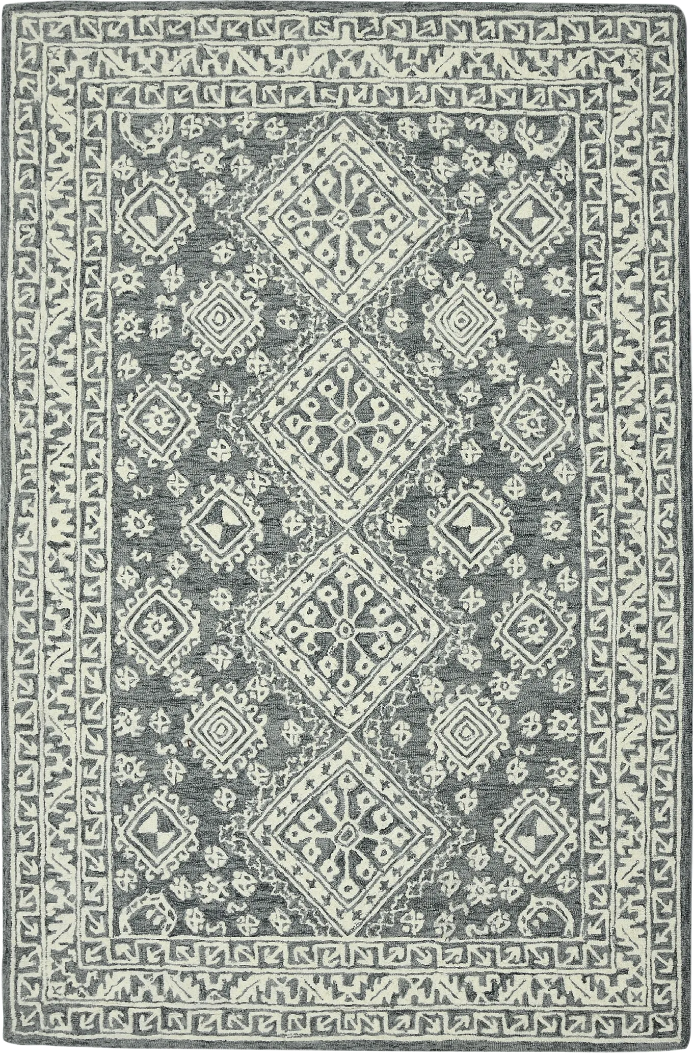 Bellton Gray 7'6 x 9'6 Rug - Image 1