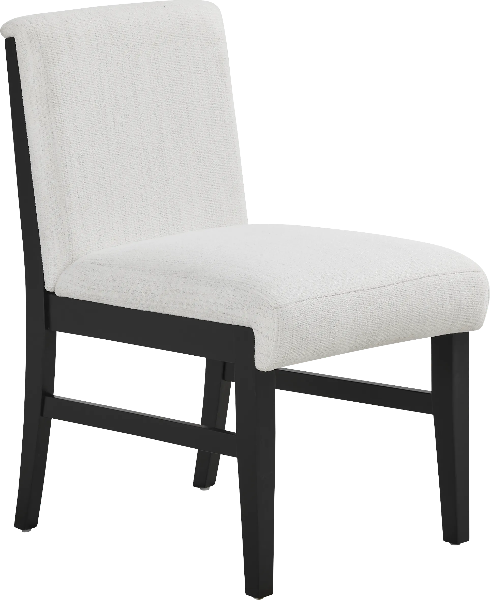 Portsmouth Black Upholstered Side Chair - Thumbnail - Image 1