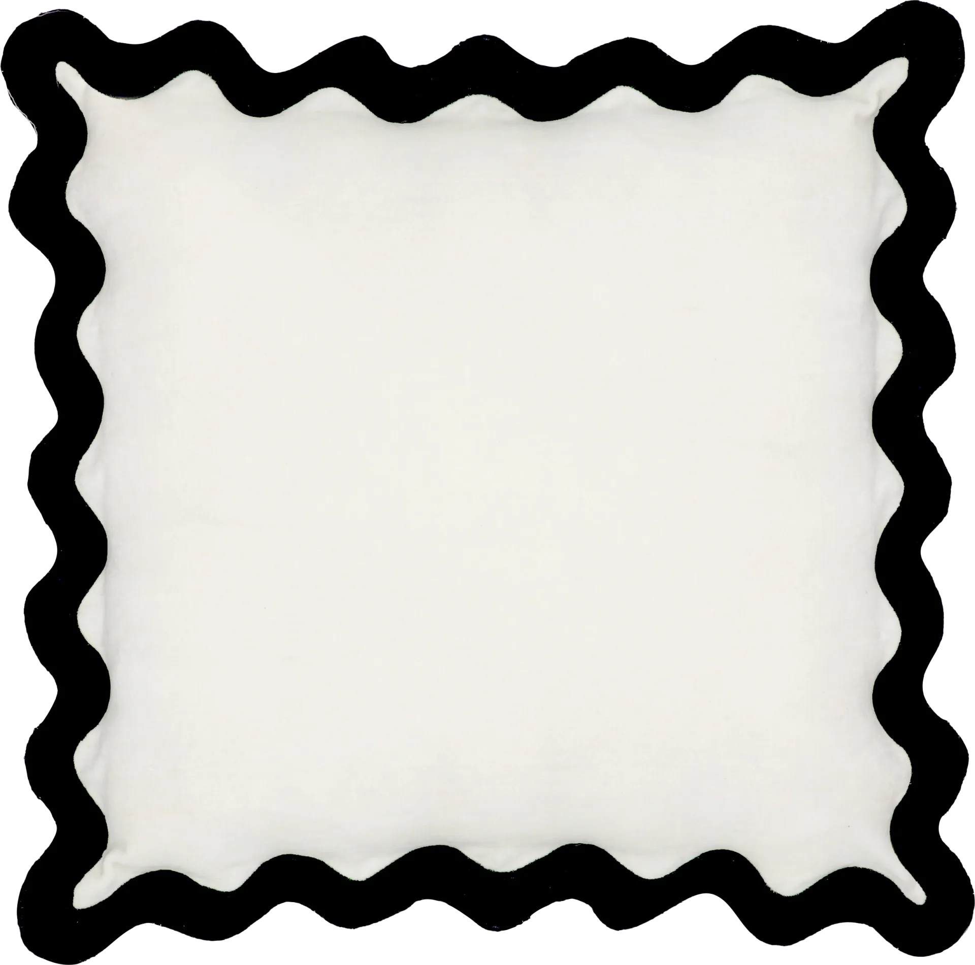 Lafora Black and White Accent Pillow - Image 1