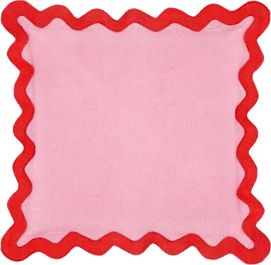 Lafora Rust and Pink Accent Pillow