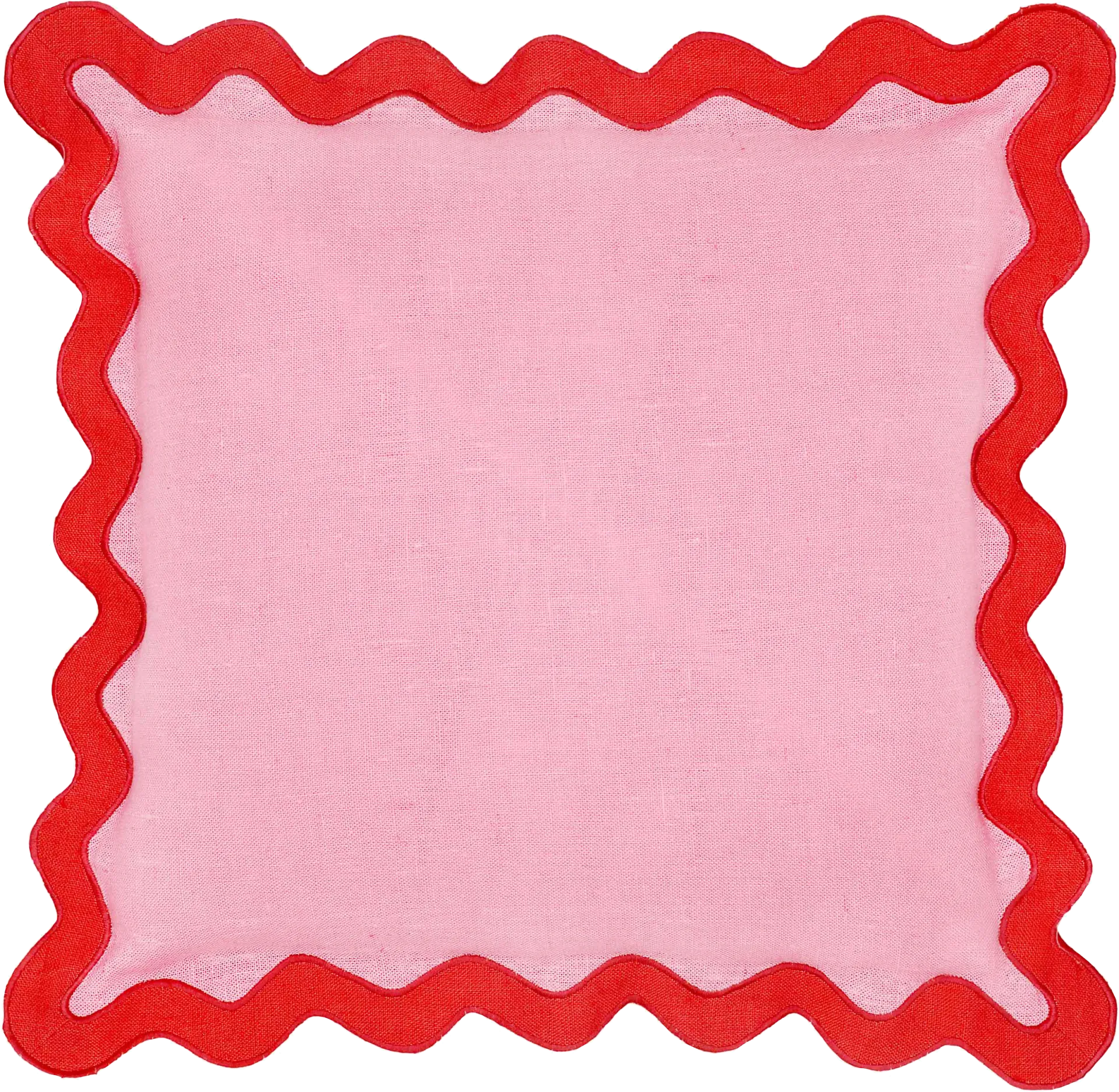 Lafora Rust and Pink Accent Pillow - Image 1