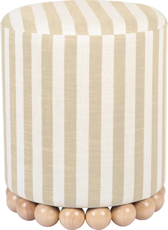 Fosbak Beige Ottoman