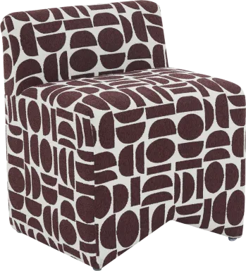 Kerge Brown Accent Chair