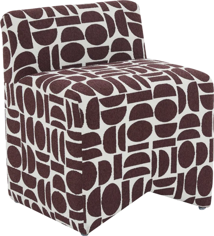 Kerge Brown Accent Chair