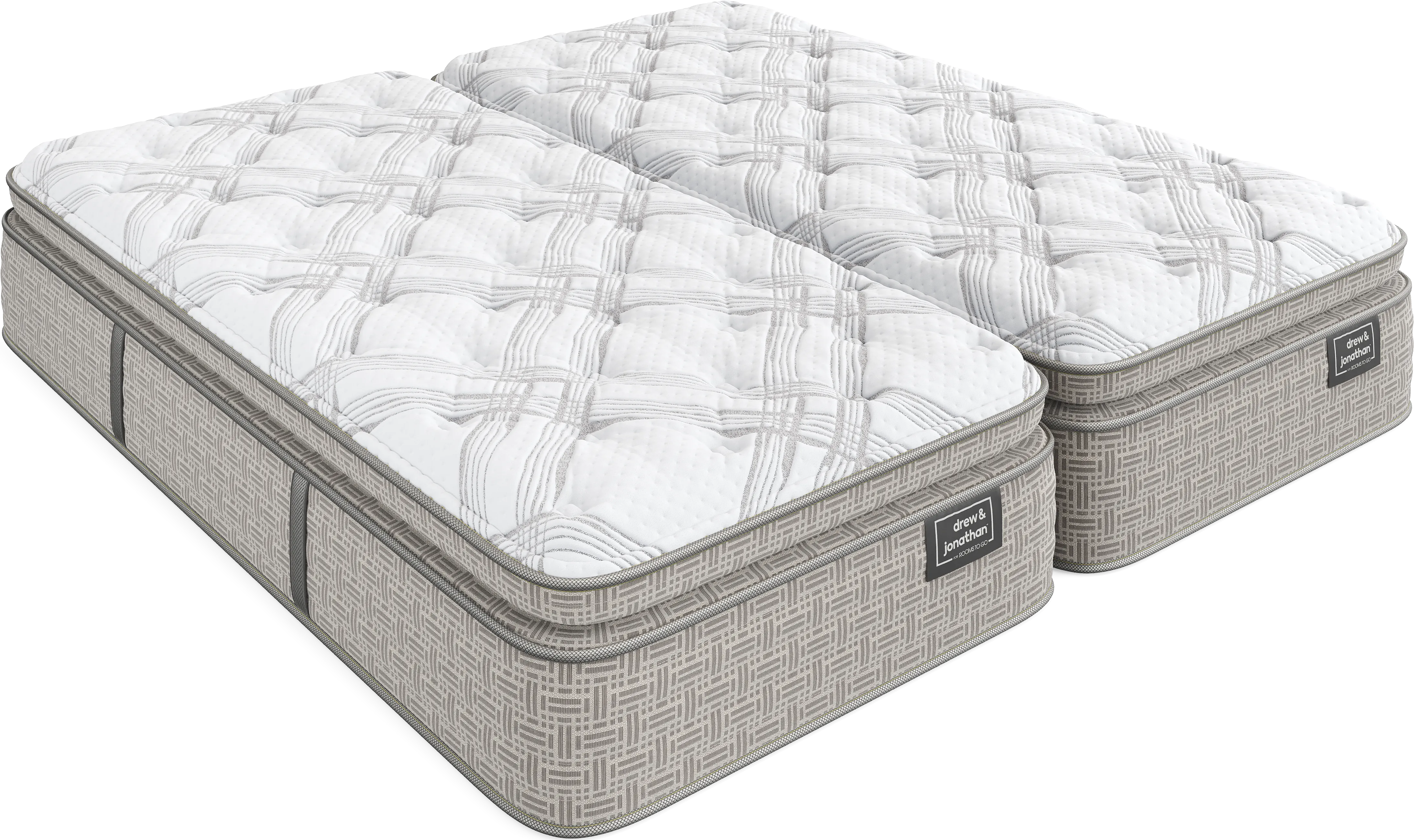 Drew & Jonathan Arada Canyon Split King Mattress with Head Up Only Base - Thumbnail - Image 1