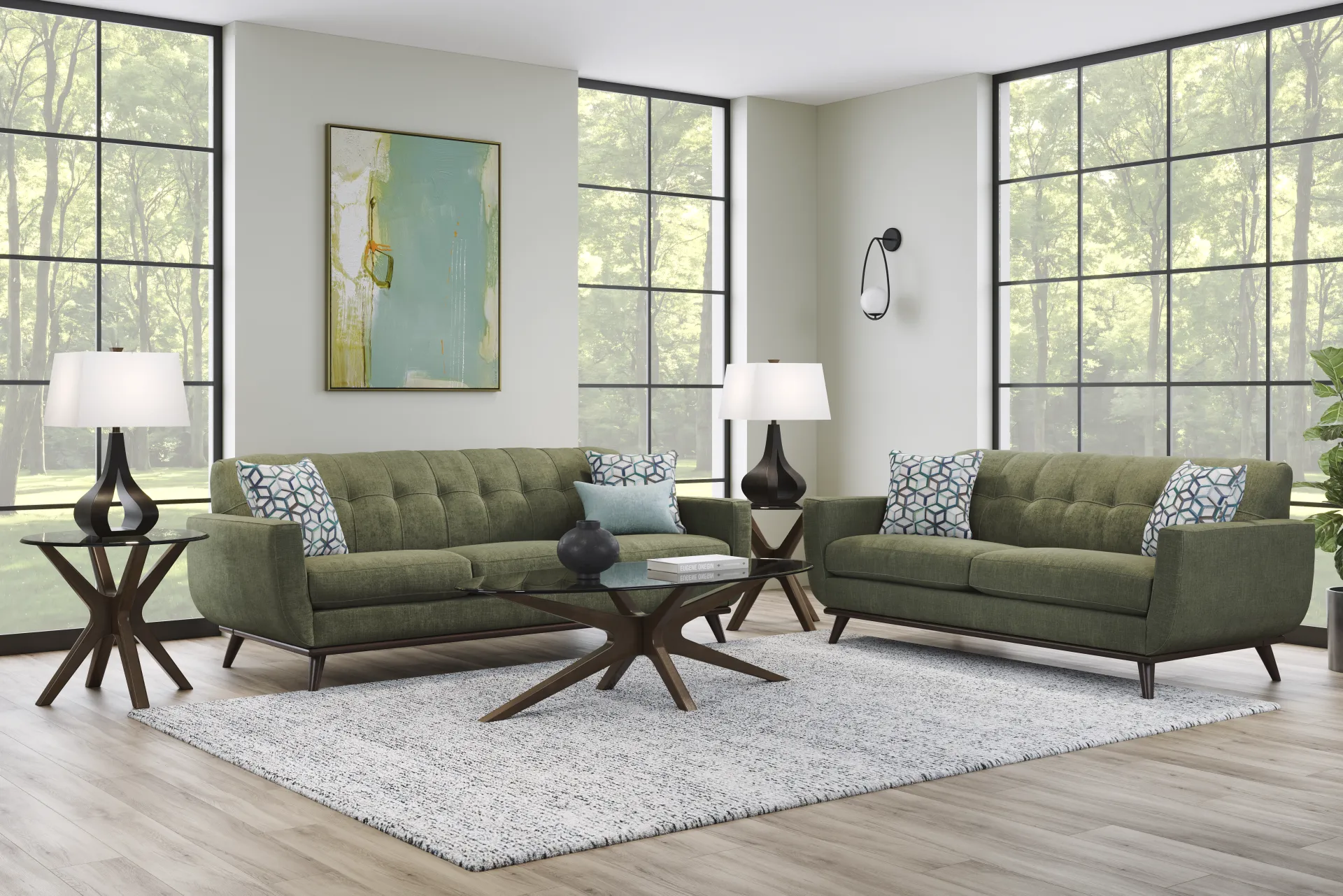 East Side Avocado Apartment Sofa - Image 1