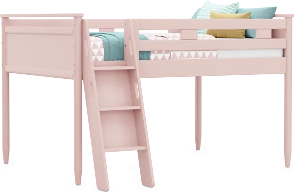 Kids Modern Colors Pink Full Loft