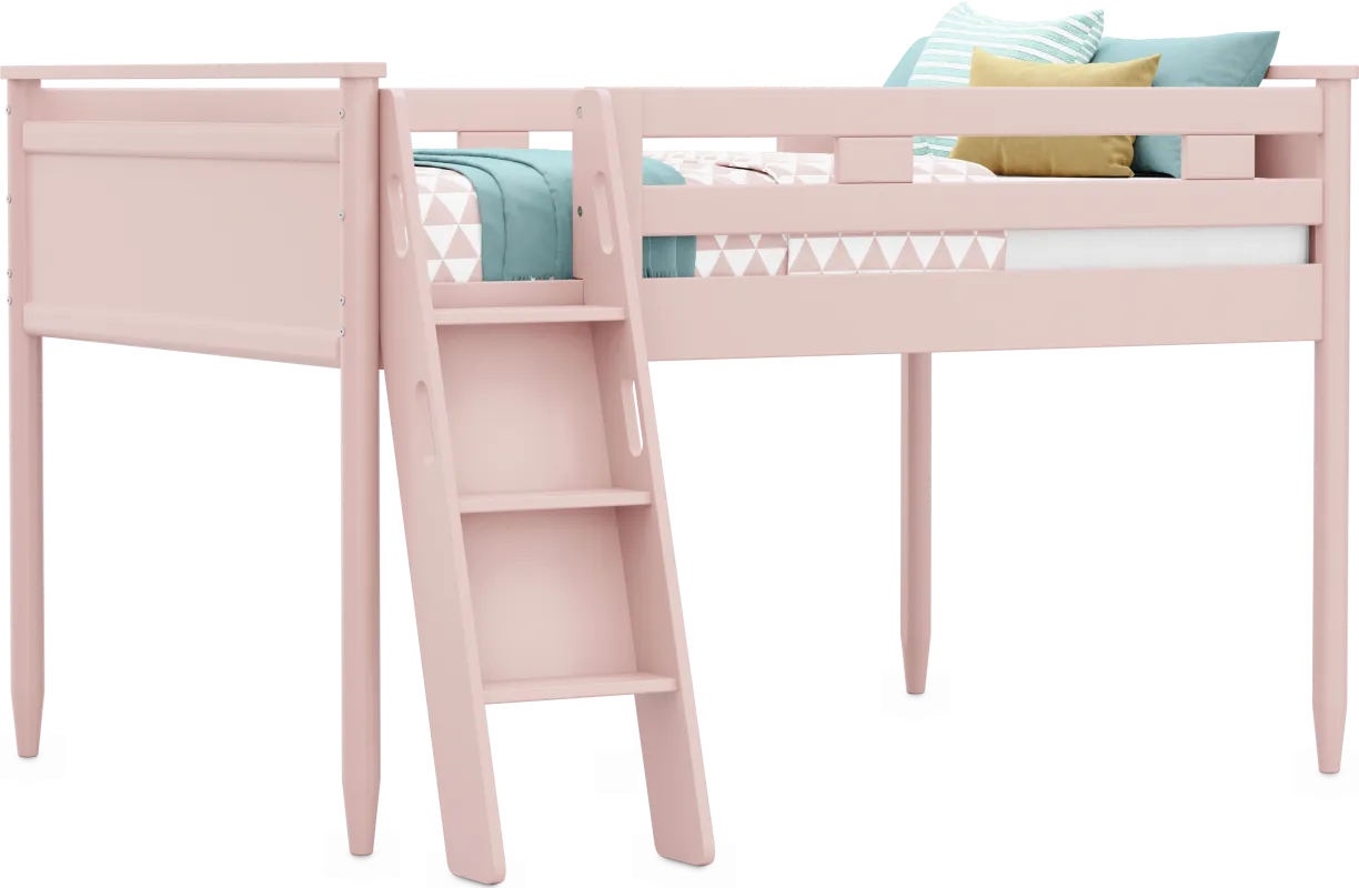 Kids Modern Colors Pink Full Loft