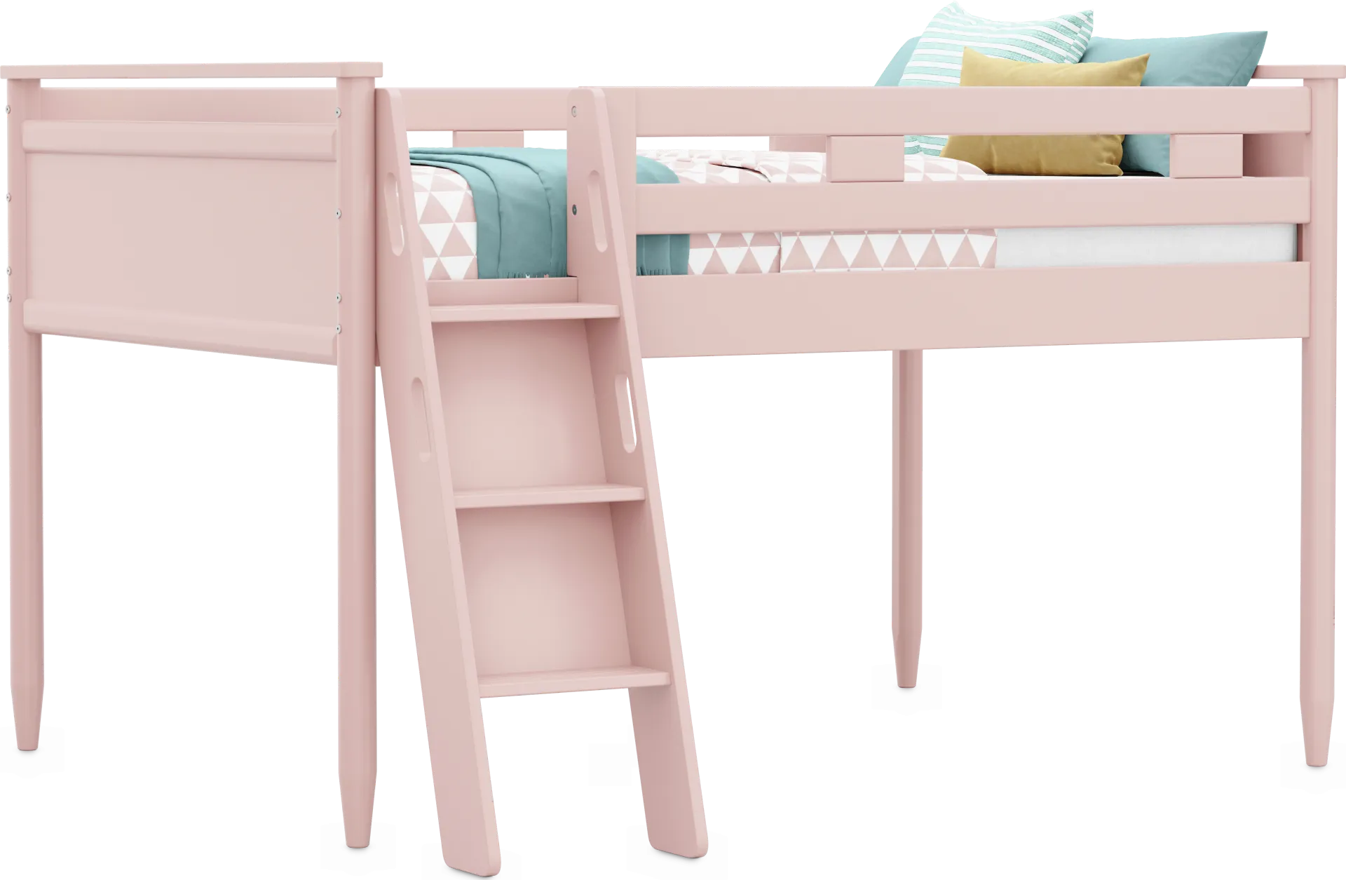 Kids Modern Colors Pink Full Loft - Image 1