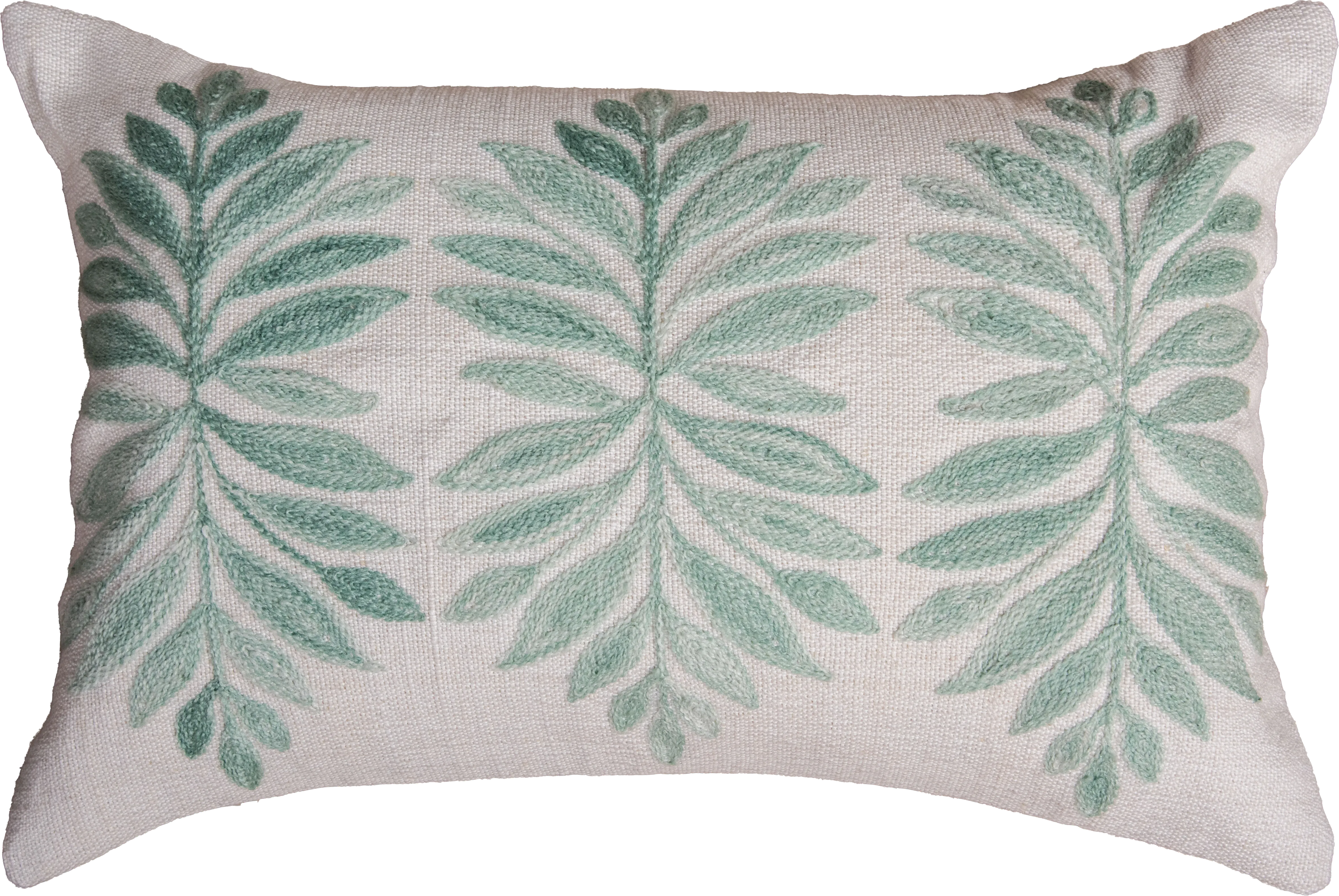 Floris Green Indoor/Outdoor Accent Pillow - Thumbnail - Image 1