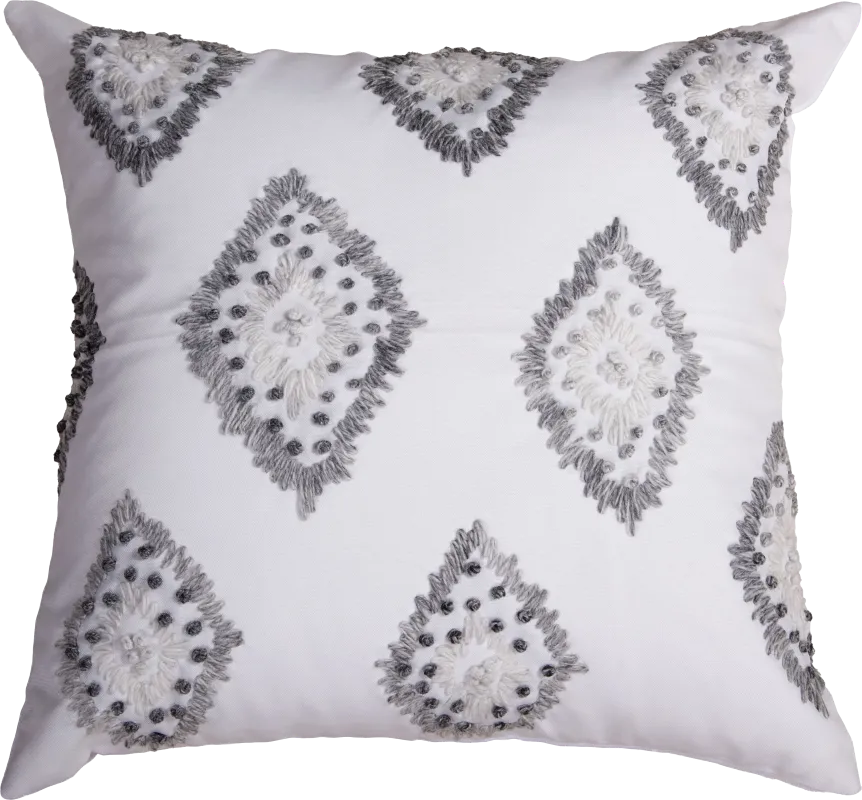 Litre Gray Indoor/Outdoor Accent Pillow