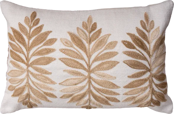 Floris Tan Indoor/Outdoor Accent Pillow