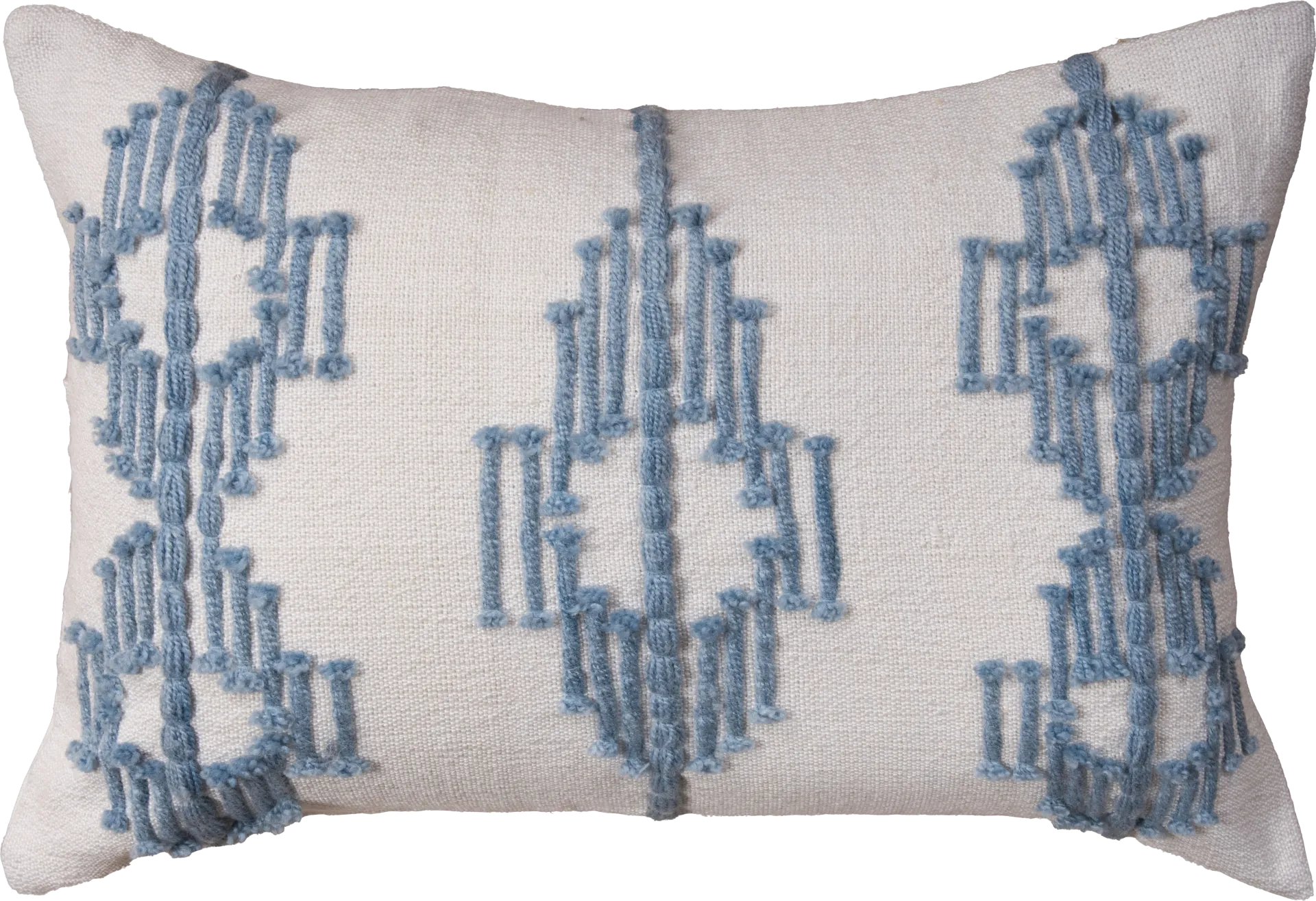 Kabin Blue Indoor/Outdoor Accent Pillow - Image 1