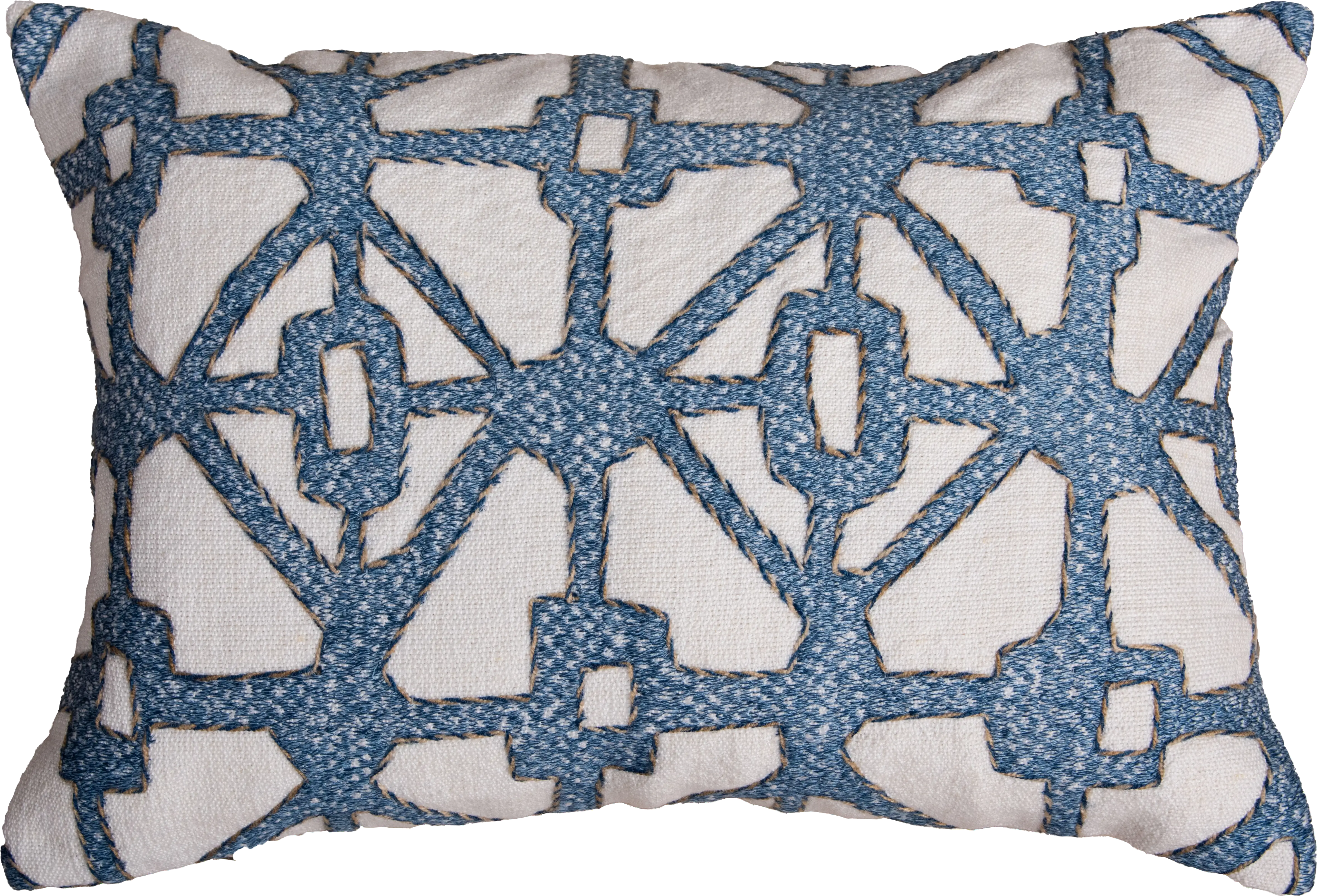 Valbe Blue Indoor/Outdoor Accent Pillow - Thumbnail - Image 1