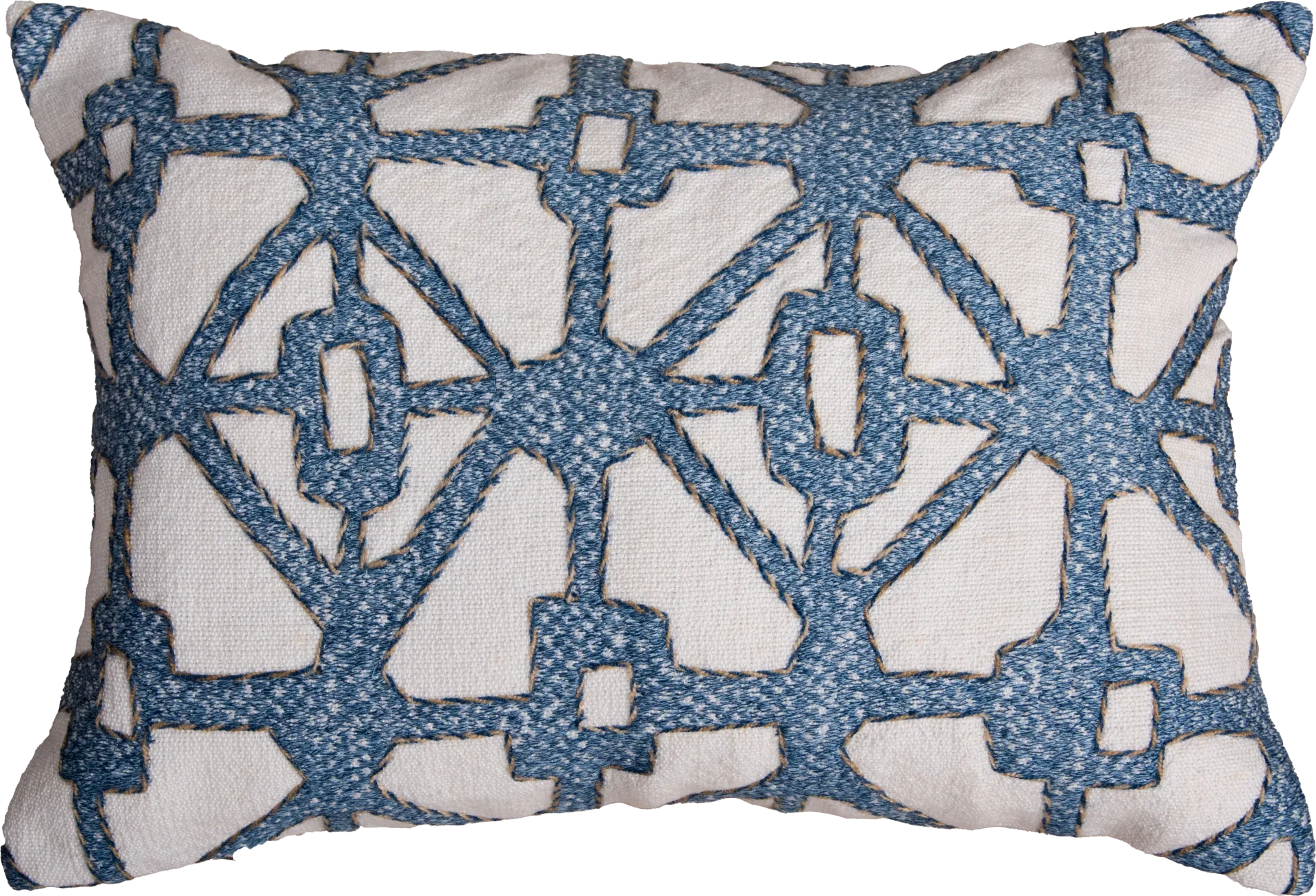 Valbe Blue Indoor/Outdoor Accent Pillow - Image 1