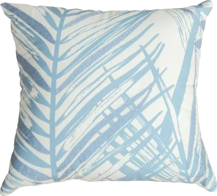 Palmus Blue Indoor/Outdoor Accent Pillow