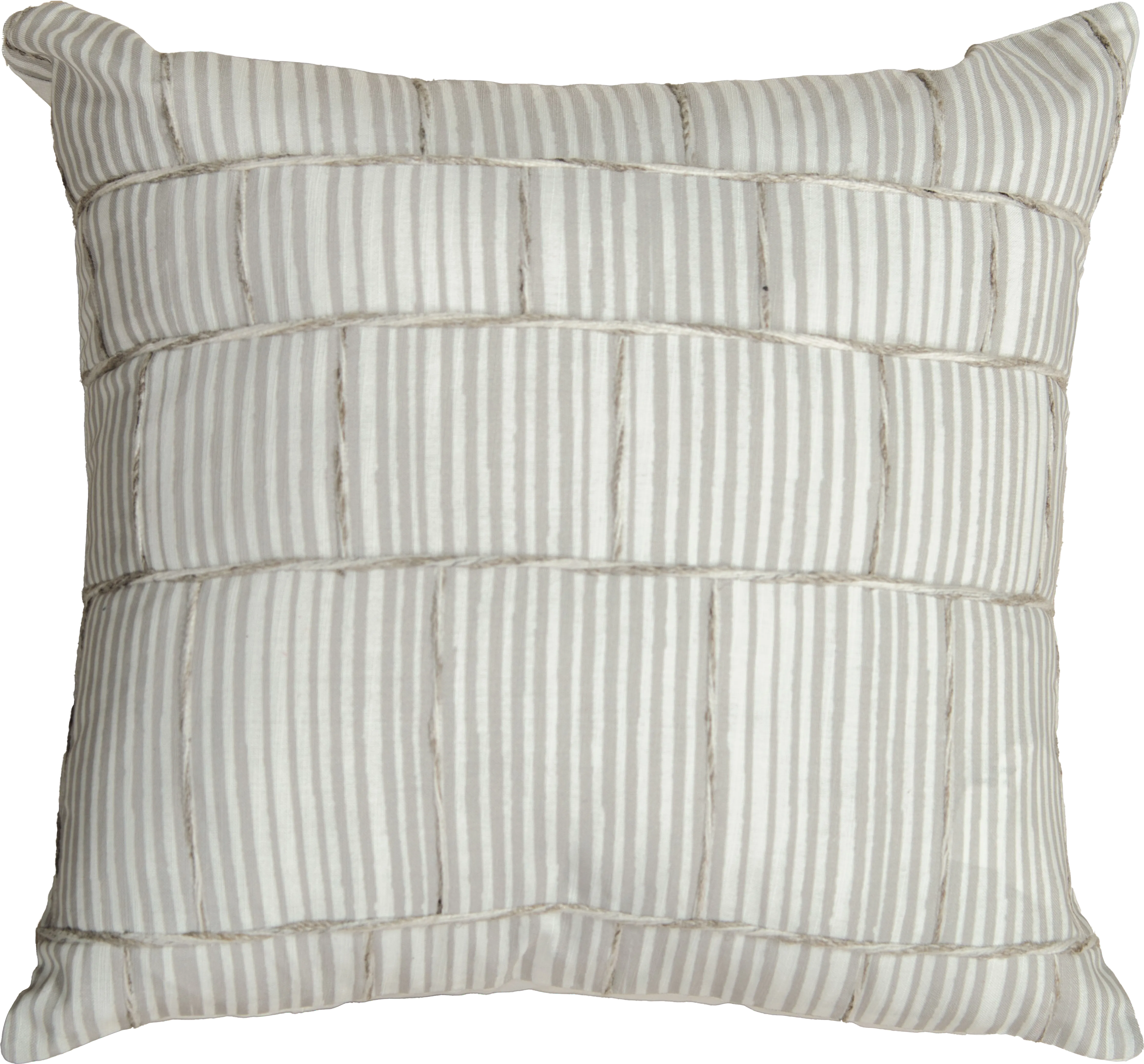 Katrin Gray Indoor/Outdoor Accent Pillow - Thumbnail - Image 1