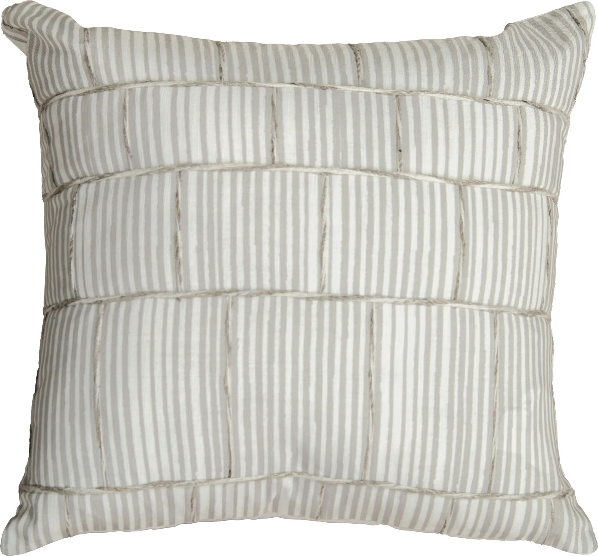 Katrin Gray Indoor/Outdoor Accent Pillow - Image 1